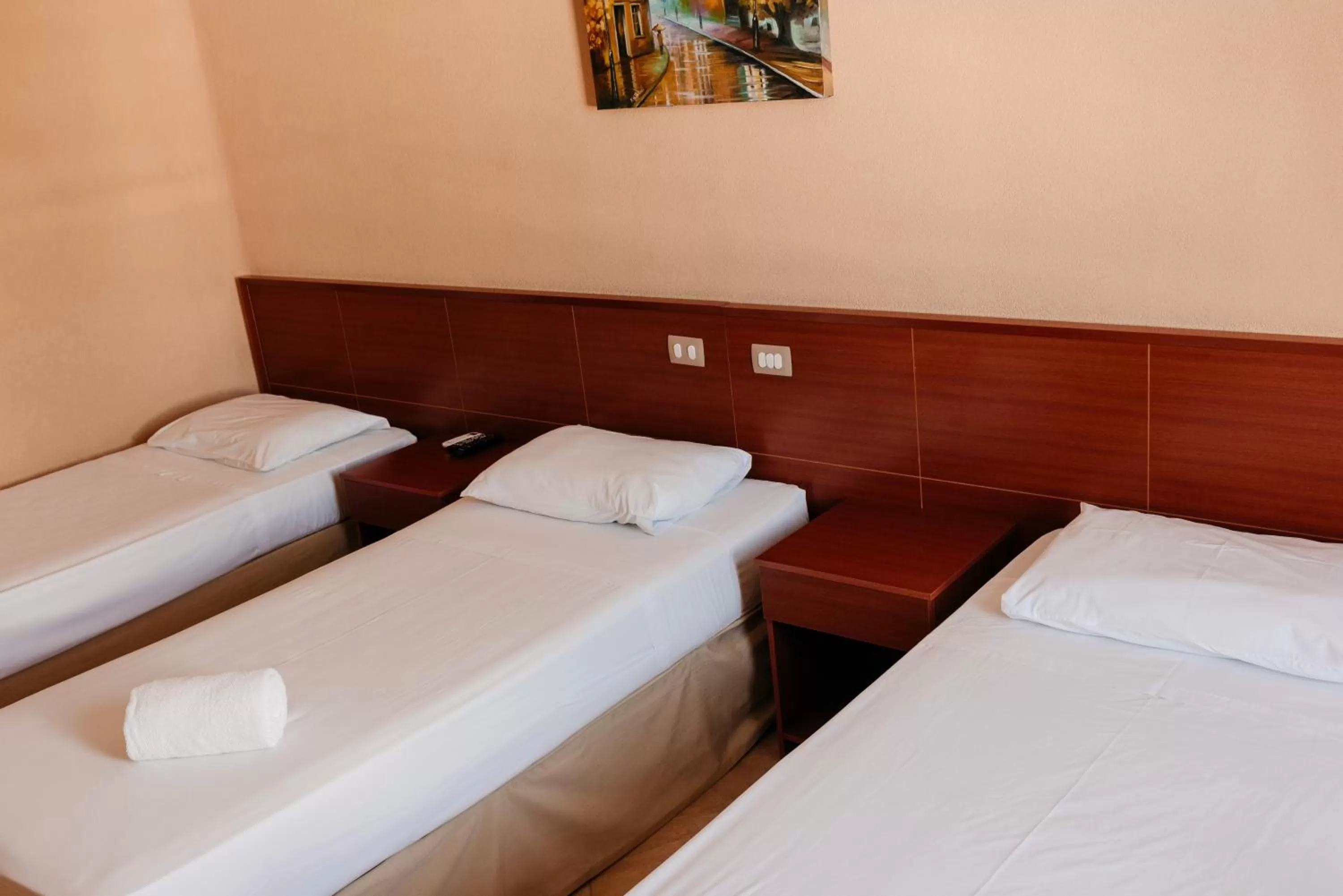 Bed in Hotel Santamaria
