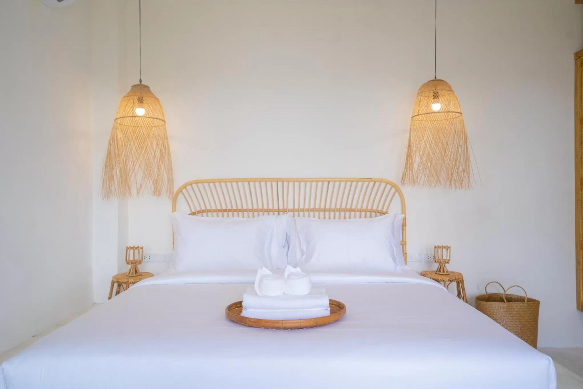 Bed in Hideout Koh Kood