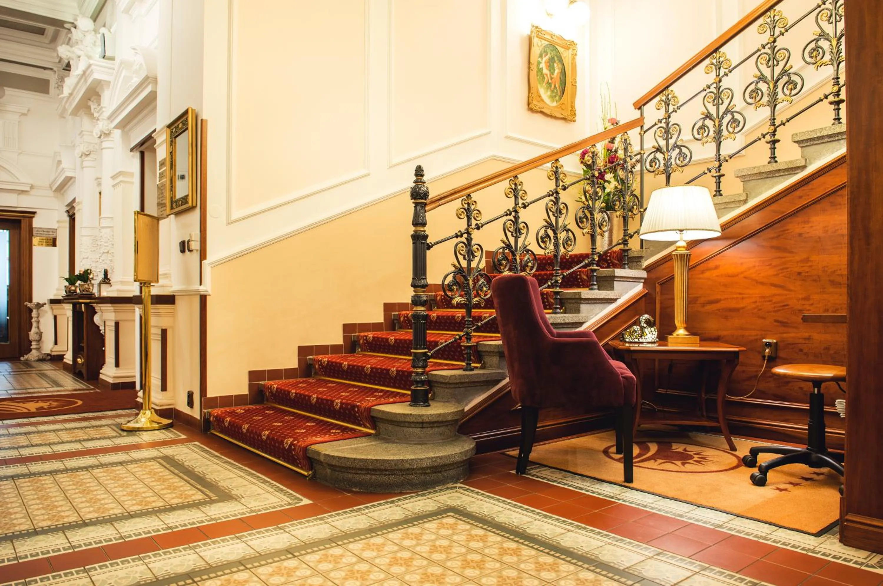 Lobby or reception in Boutique Hotel Seven Days