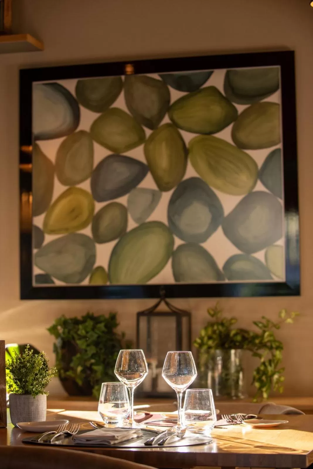 Decorative detail in Domaine la Pierre Blanche