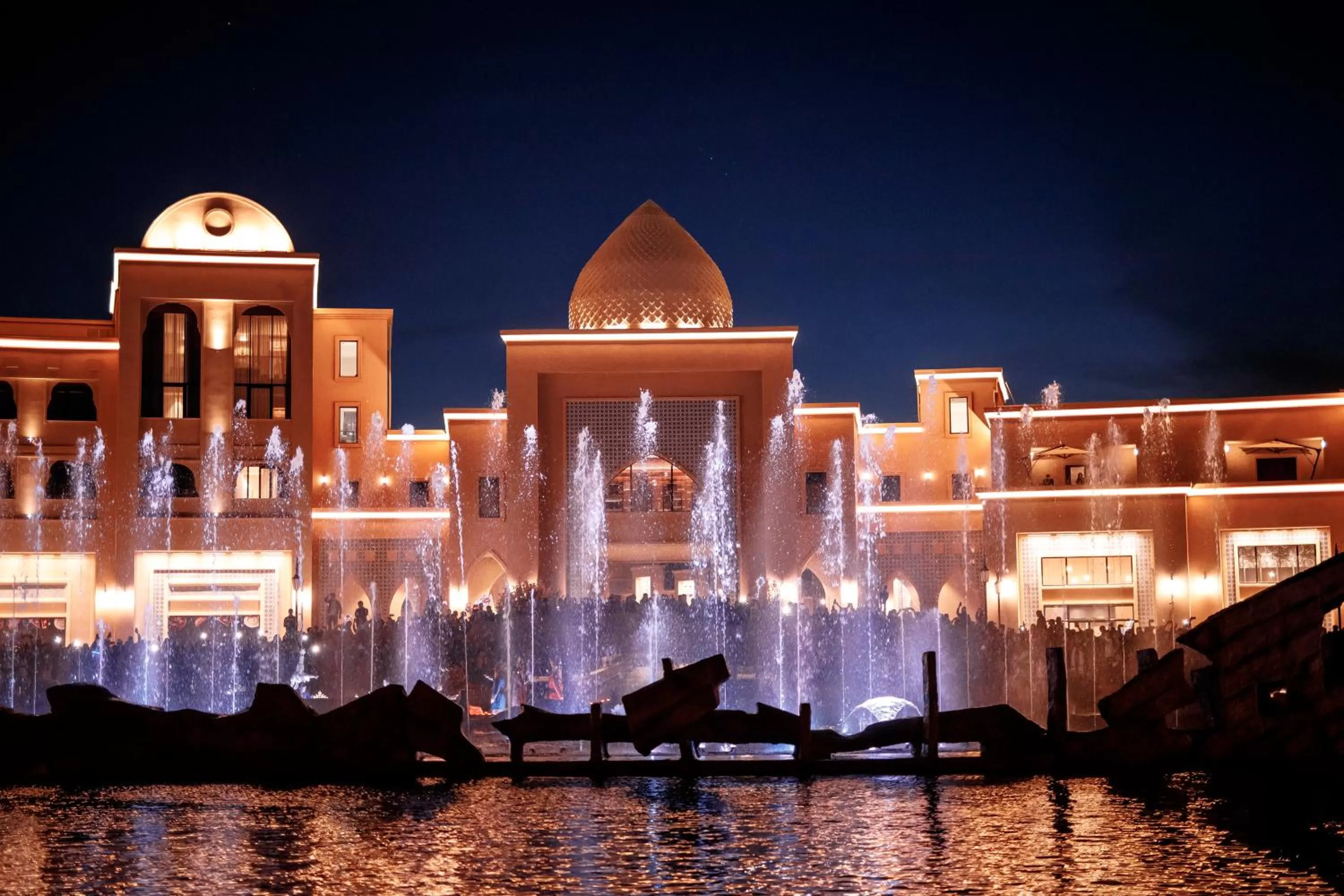 Entertainment in KARAVANSARAY Turkistan Harbour Hotel -FLYING THEATRE ACCESS