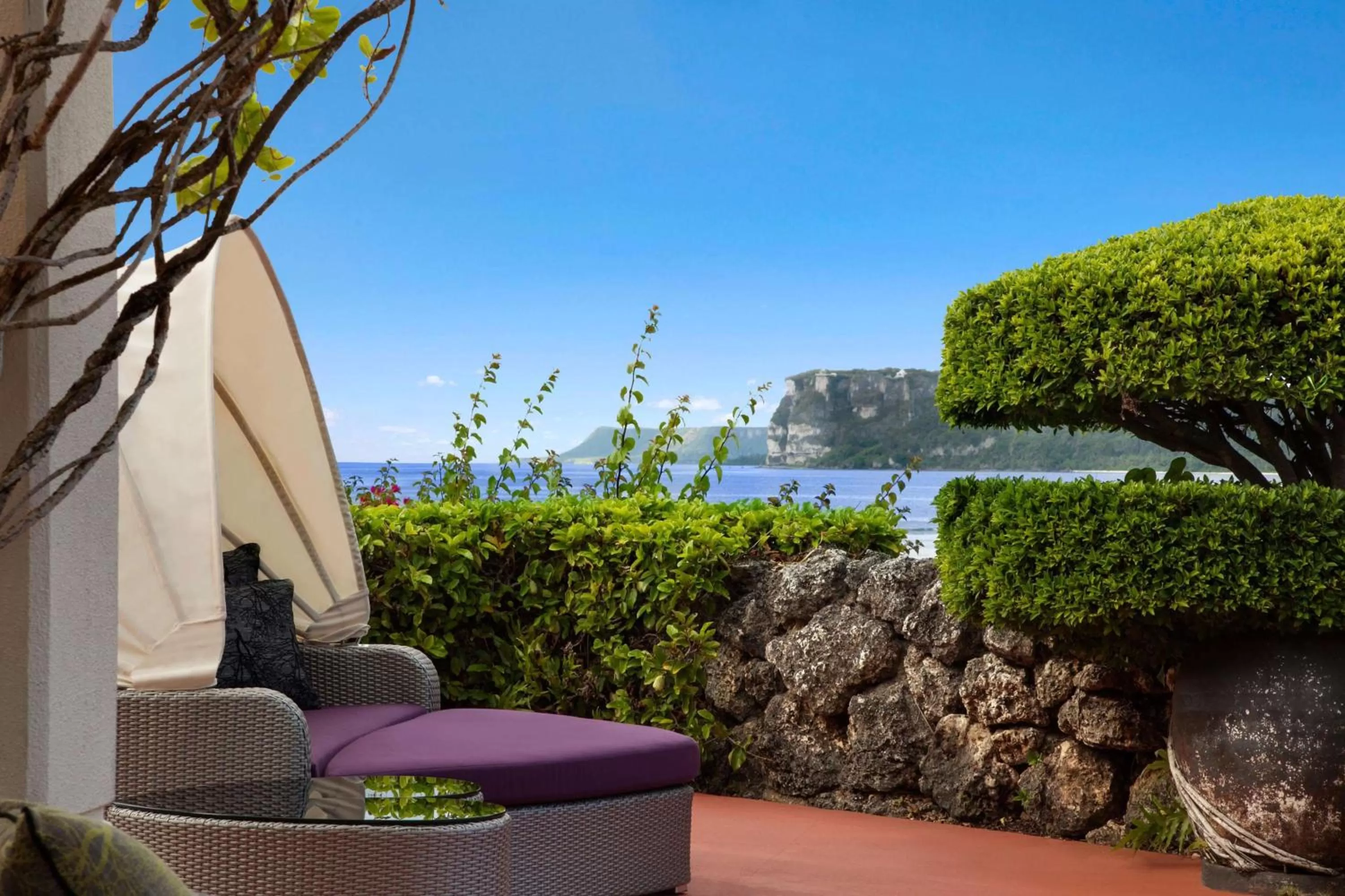 Patio in Hilton Guam Resort & Spa