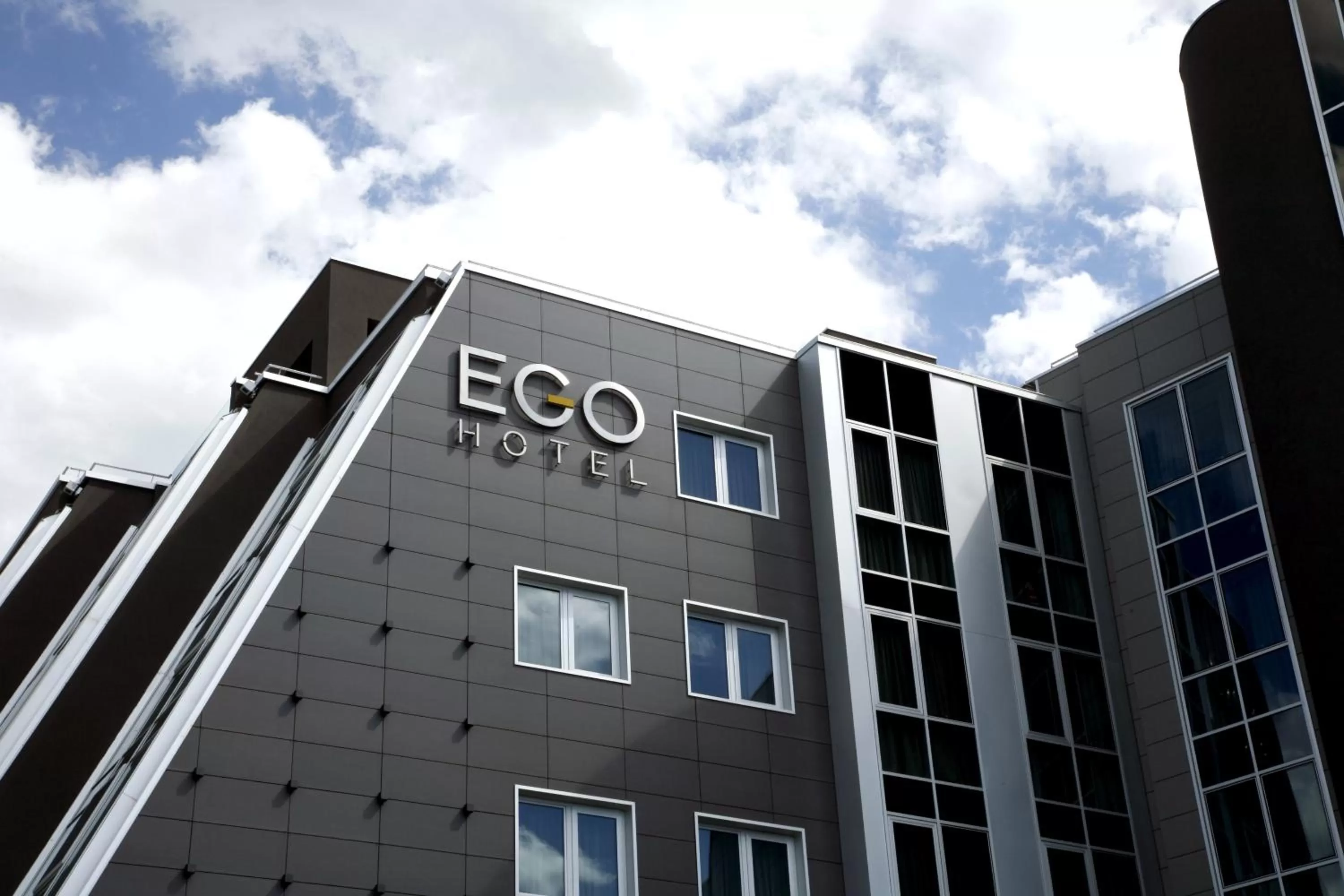 Facade/entrance in Ego Hotel