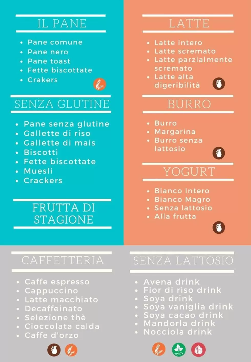 Breakfast in Hotel Casa Nicola