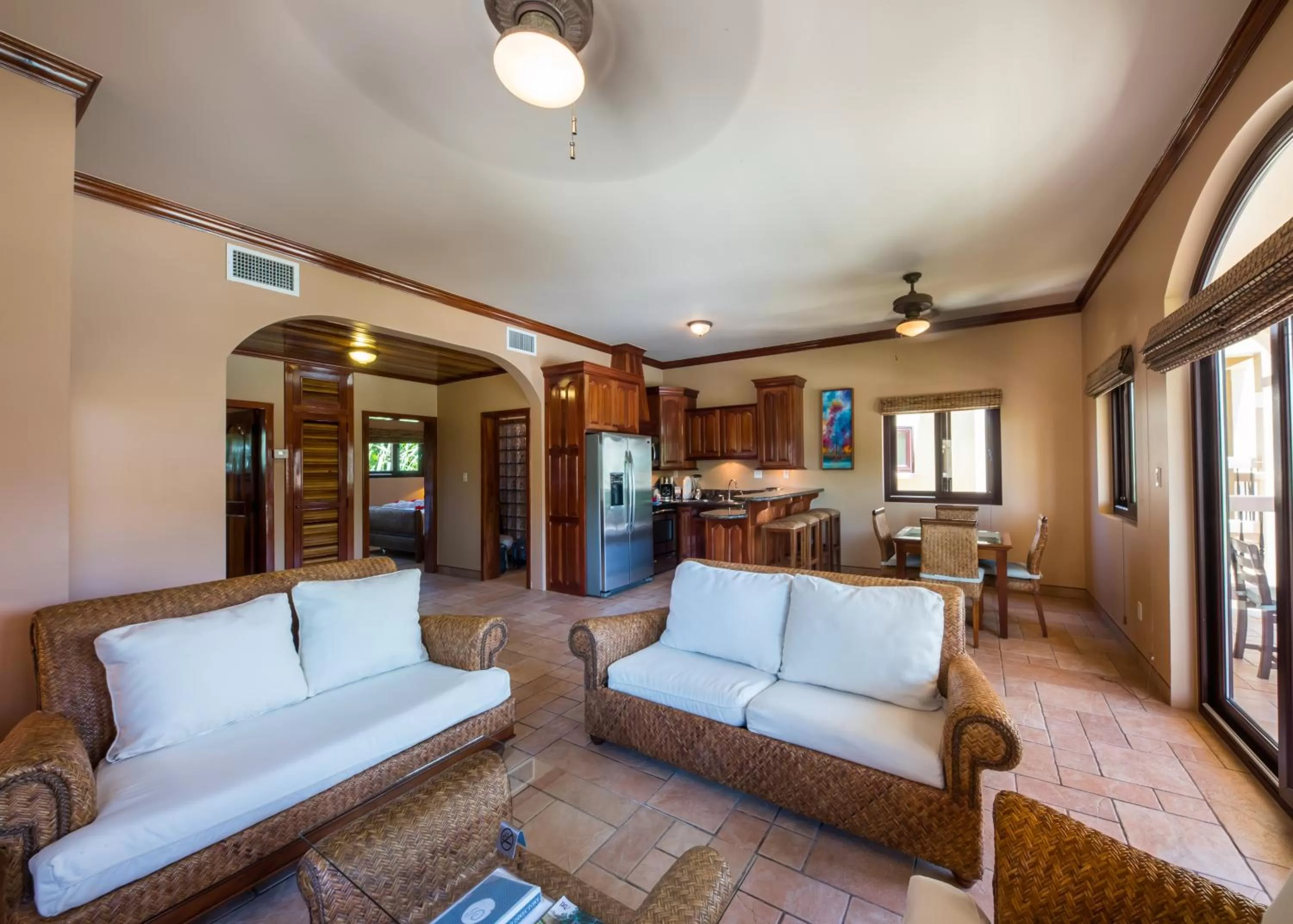 Living room in Coco Beach Resort