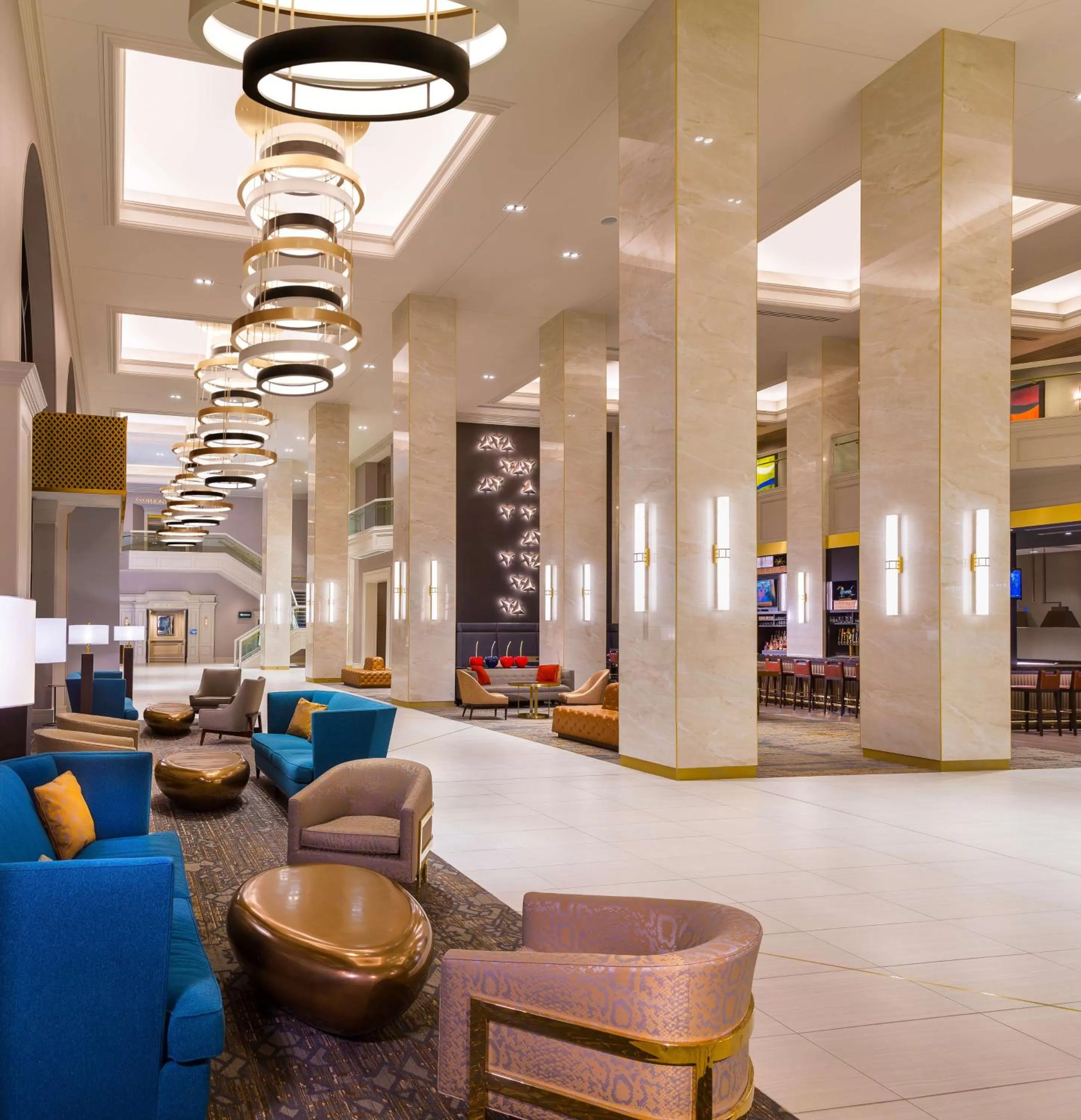 Lobby or reception in Hilton Minneapolis