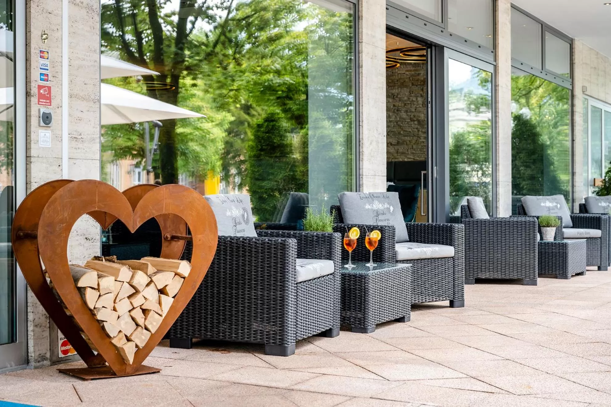 Facade/entrance in AVALON Hotel Bad Reichenhall