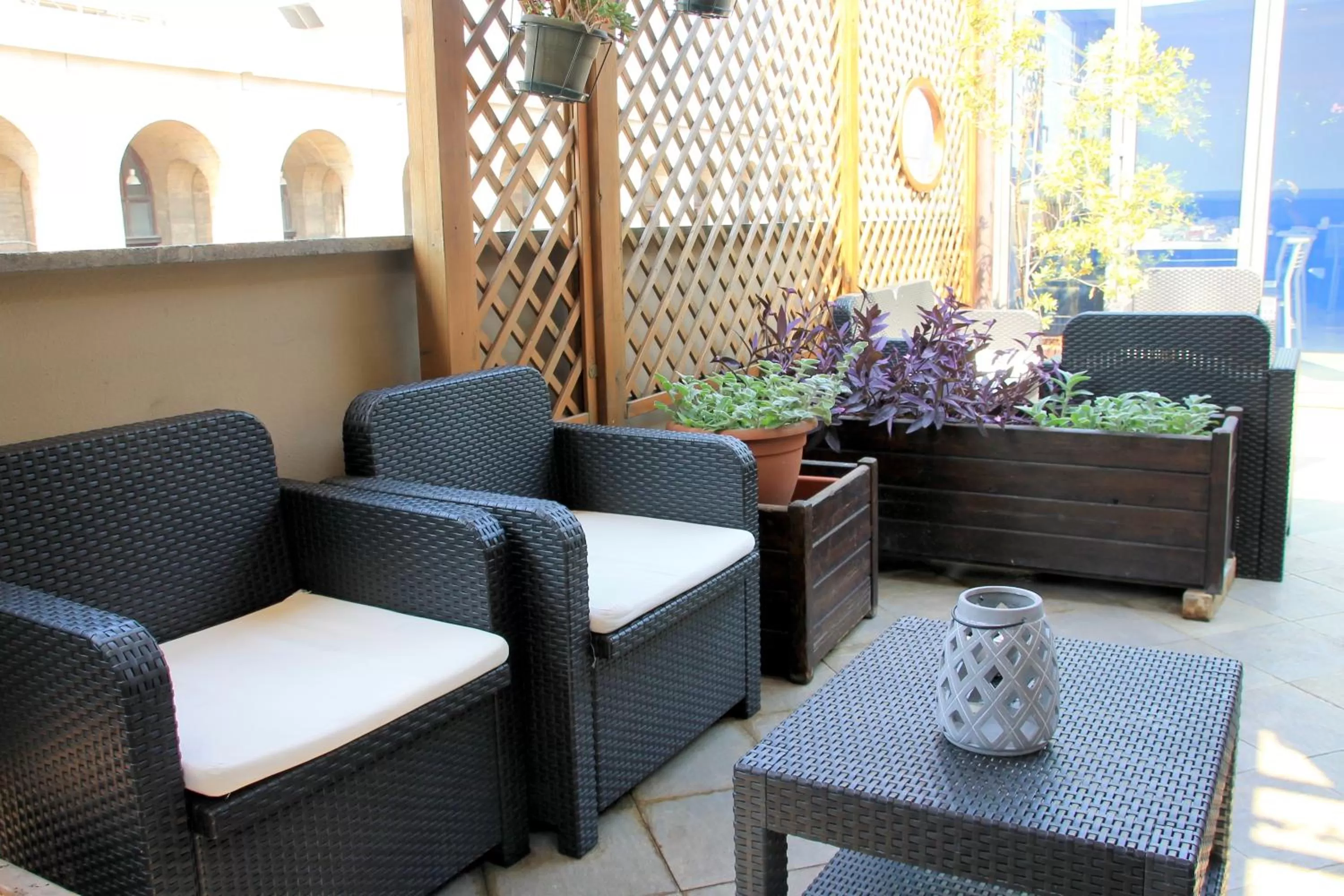 Balcony/Terrace in Hotel Aphrodite