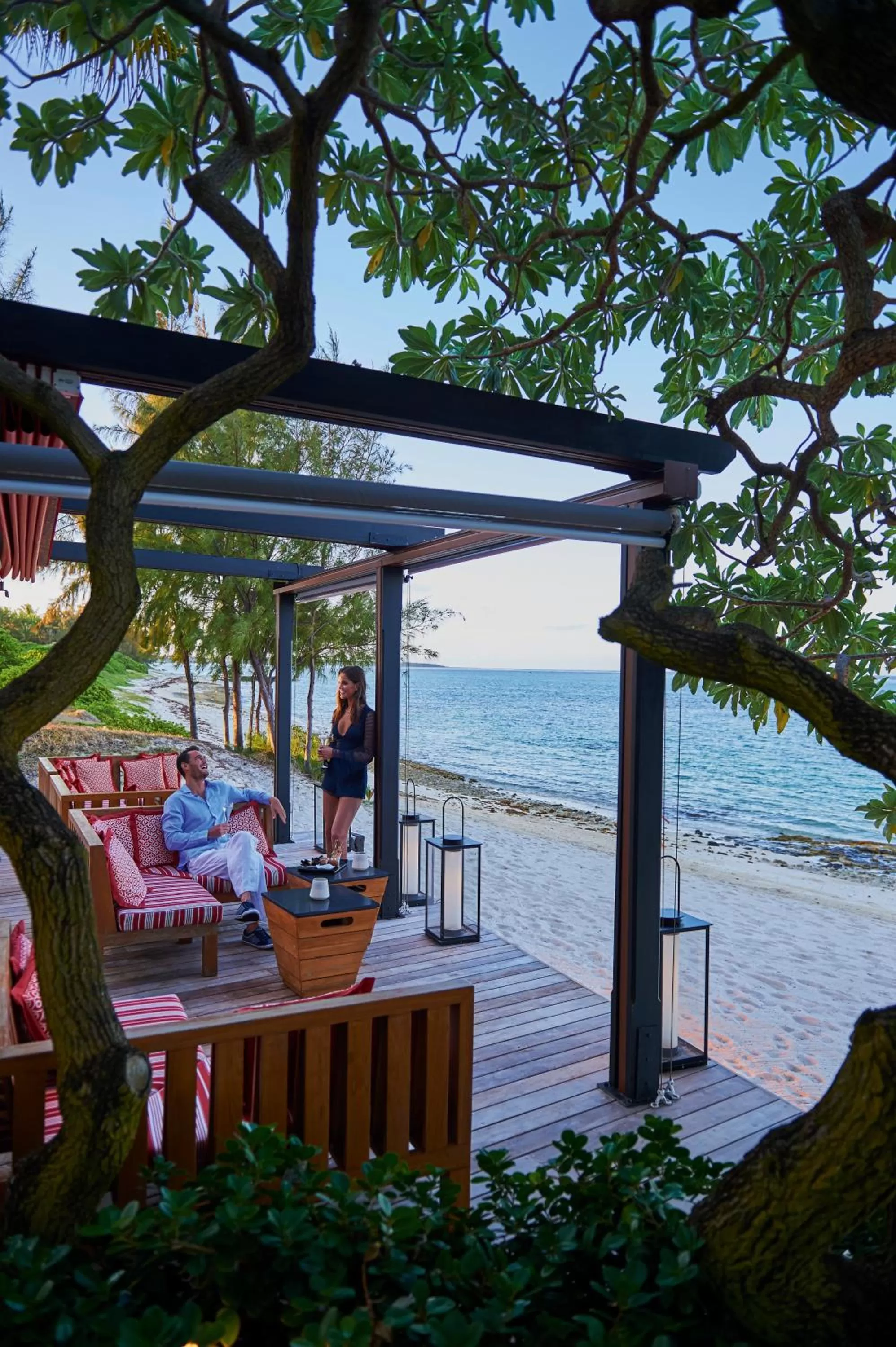 Balcony/Terrace in Constance Belle Mare Plage