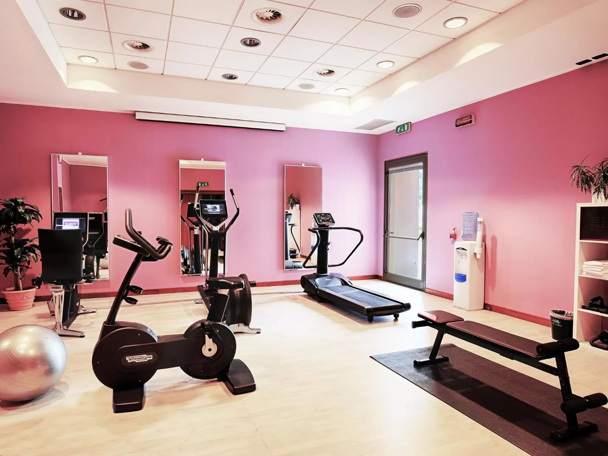 Fitness centre/facilities in Mercure Genova San Biagio