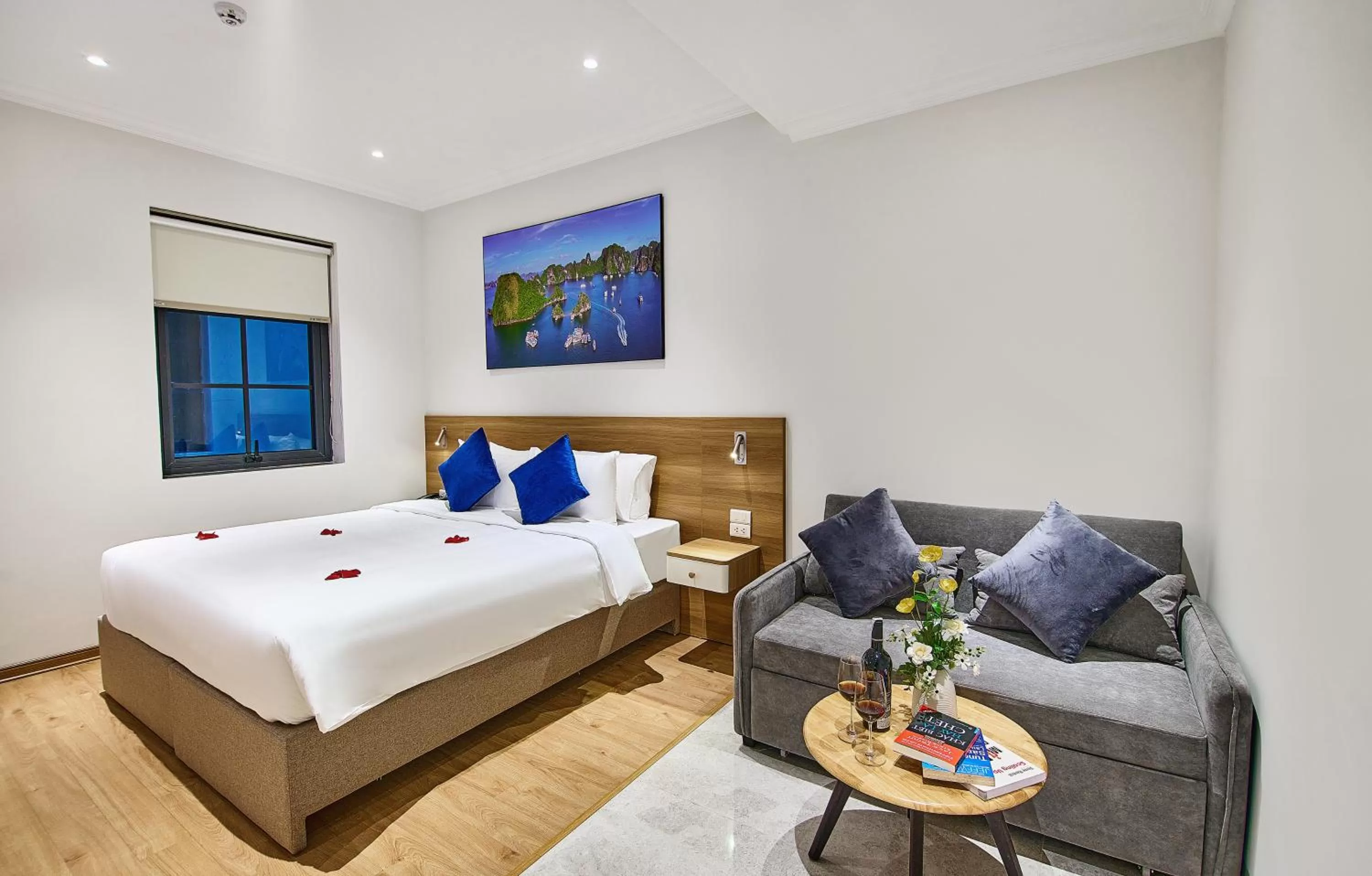 Bed in The Yen Residences Halong