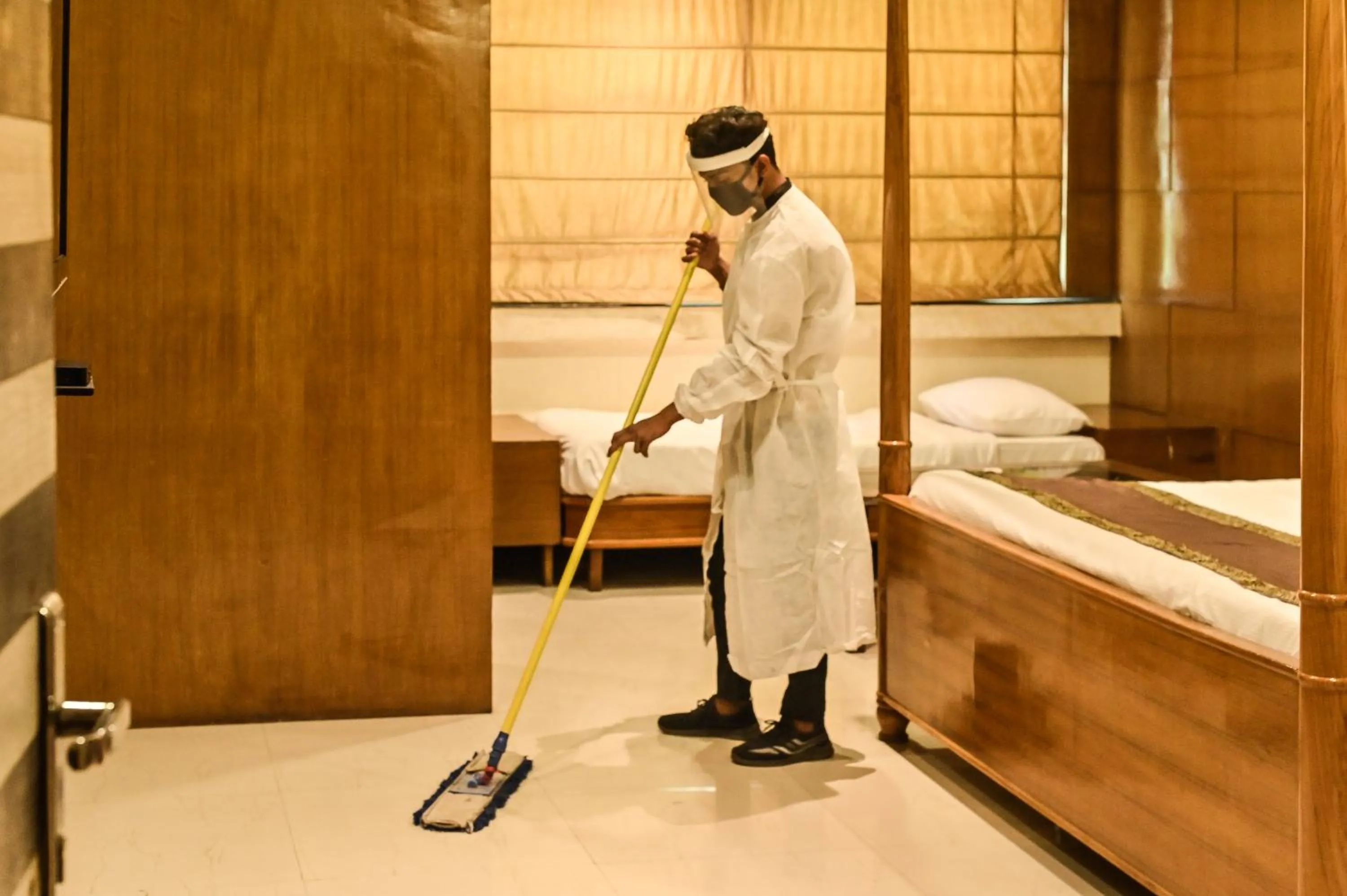 Staff in The Byke Boutique - Hotel Grassfield, Jaipur