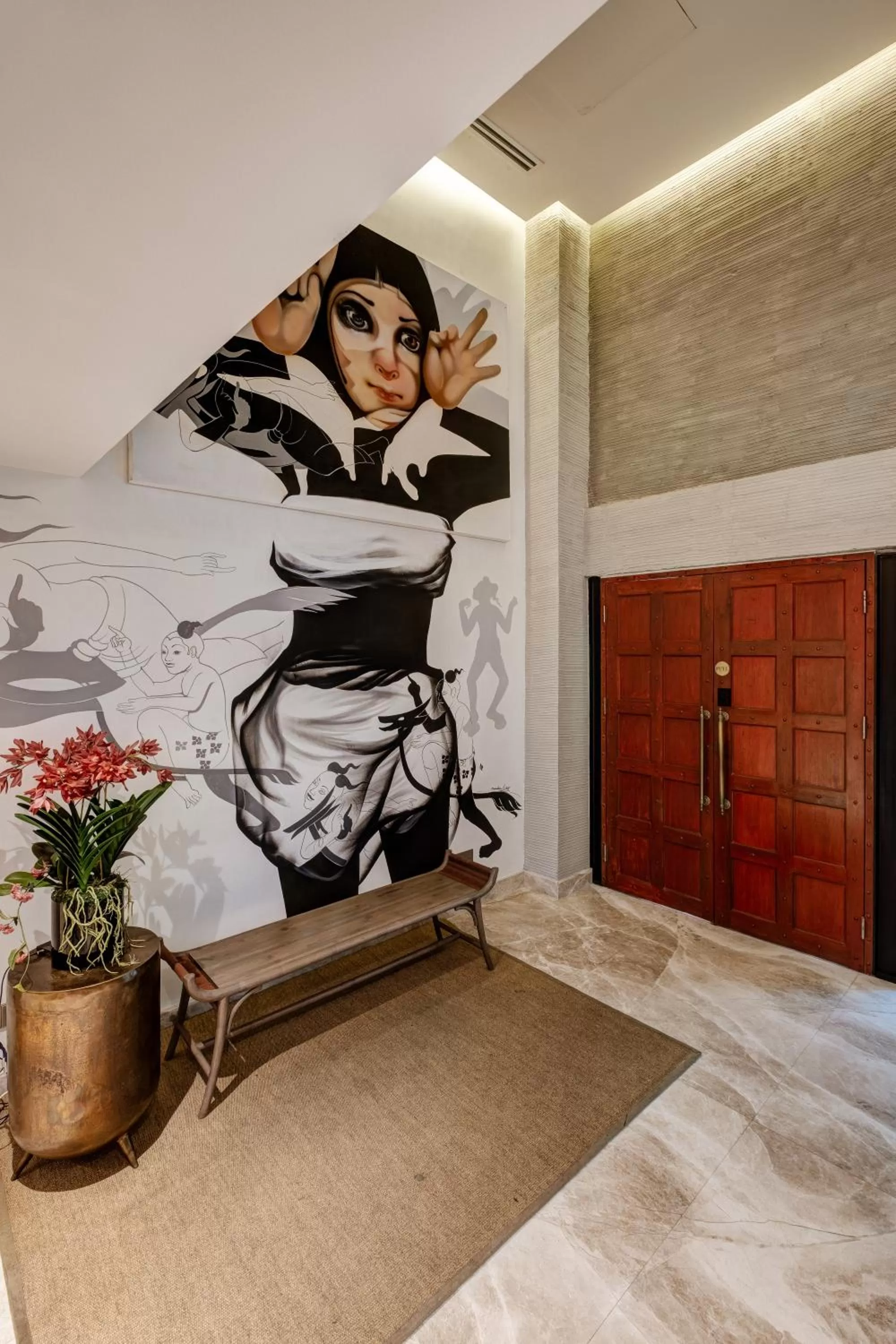 Lobby or reception in Sib Kao