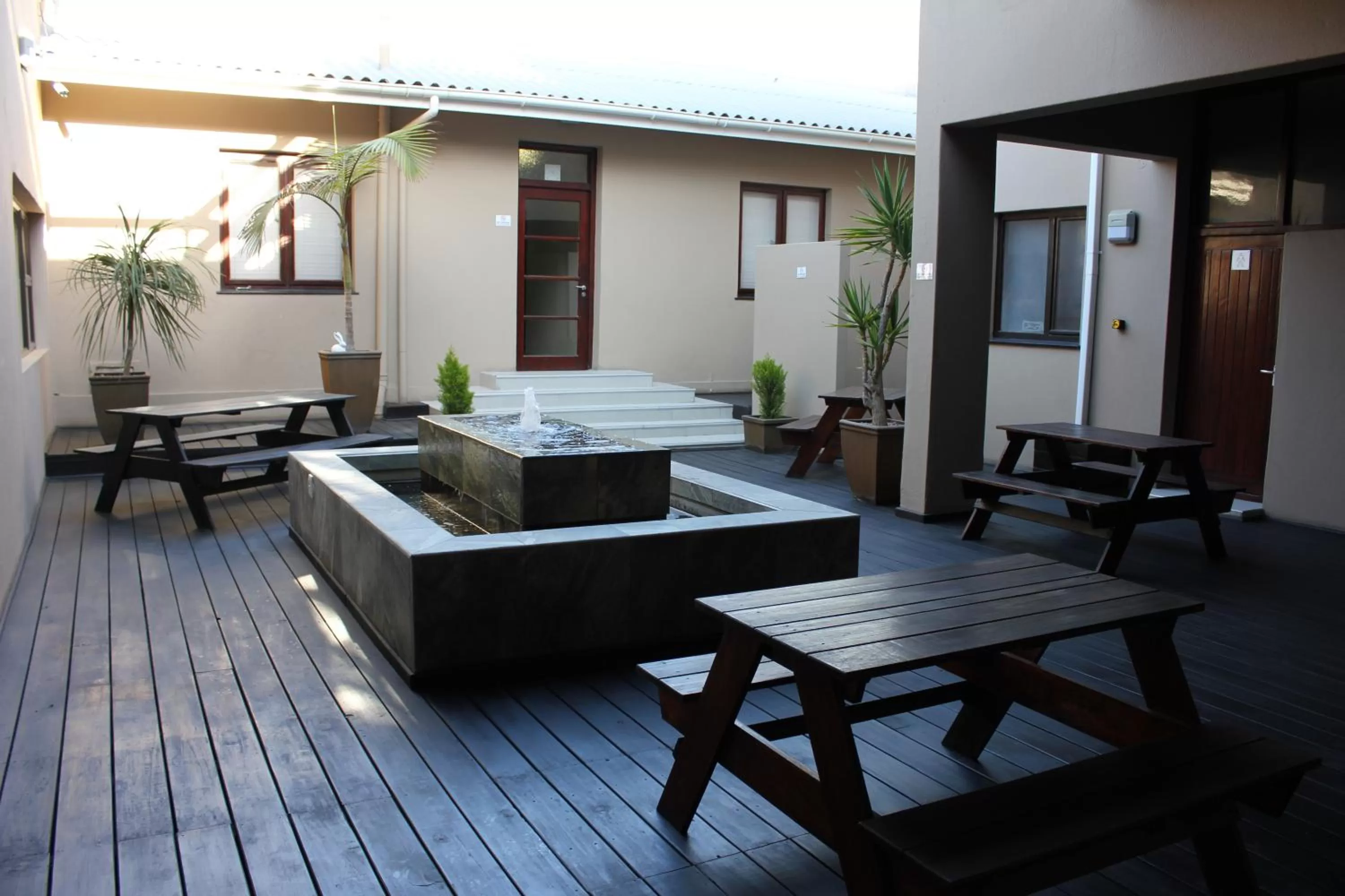 Garden in Prost Hotel Swakopmund Namibia