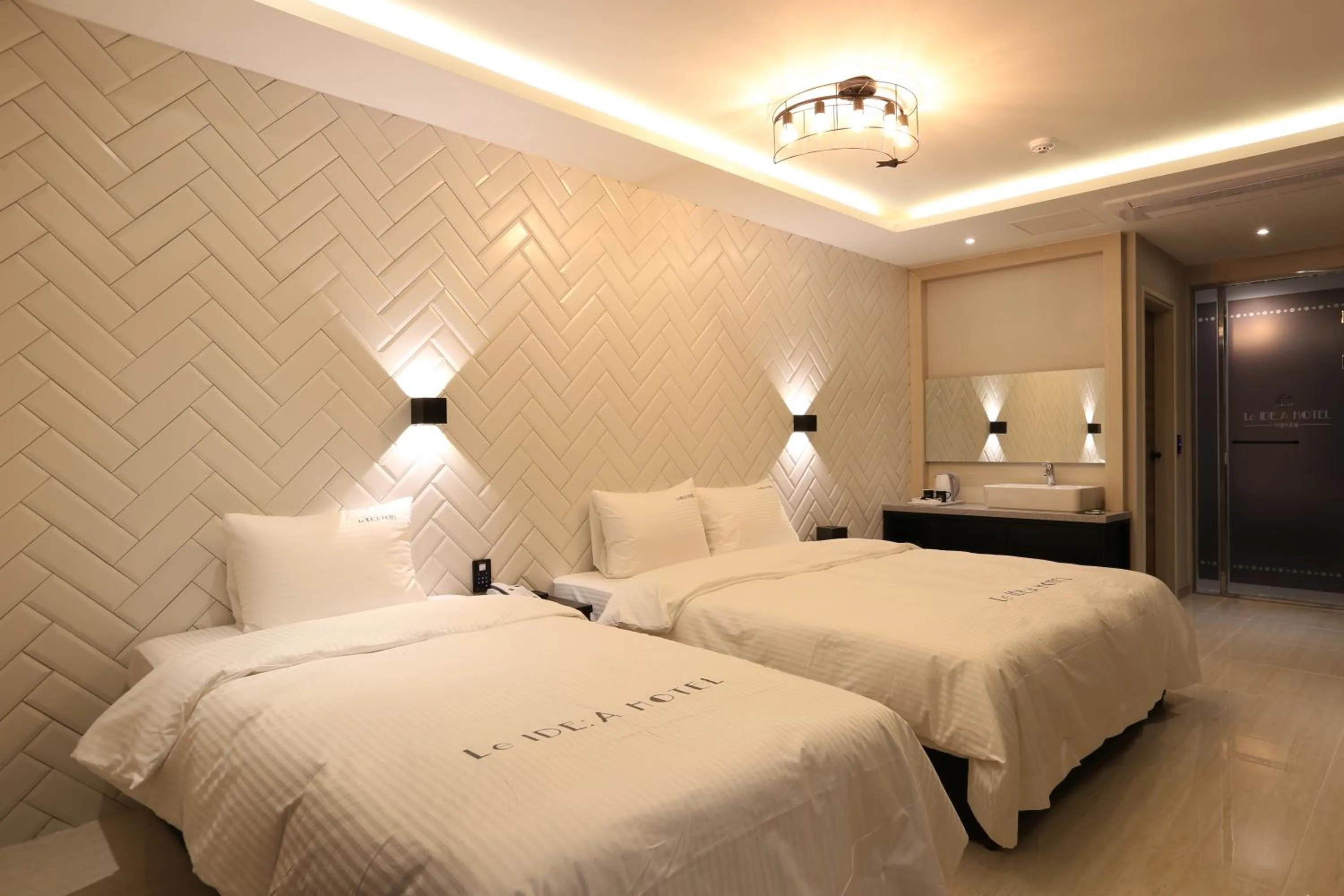 Bedroom, Bed in Le Idea Hotel Busan Station