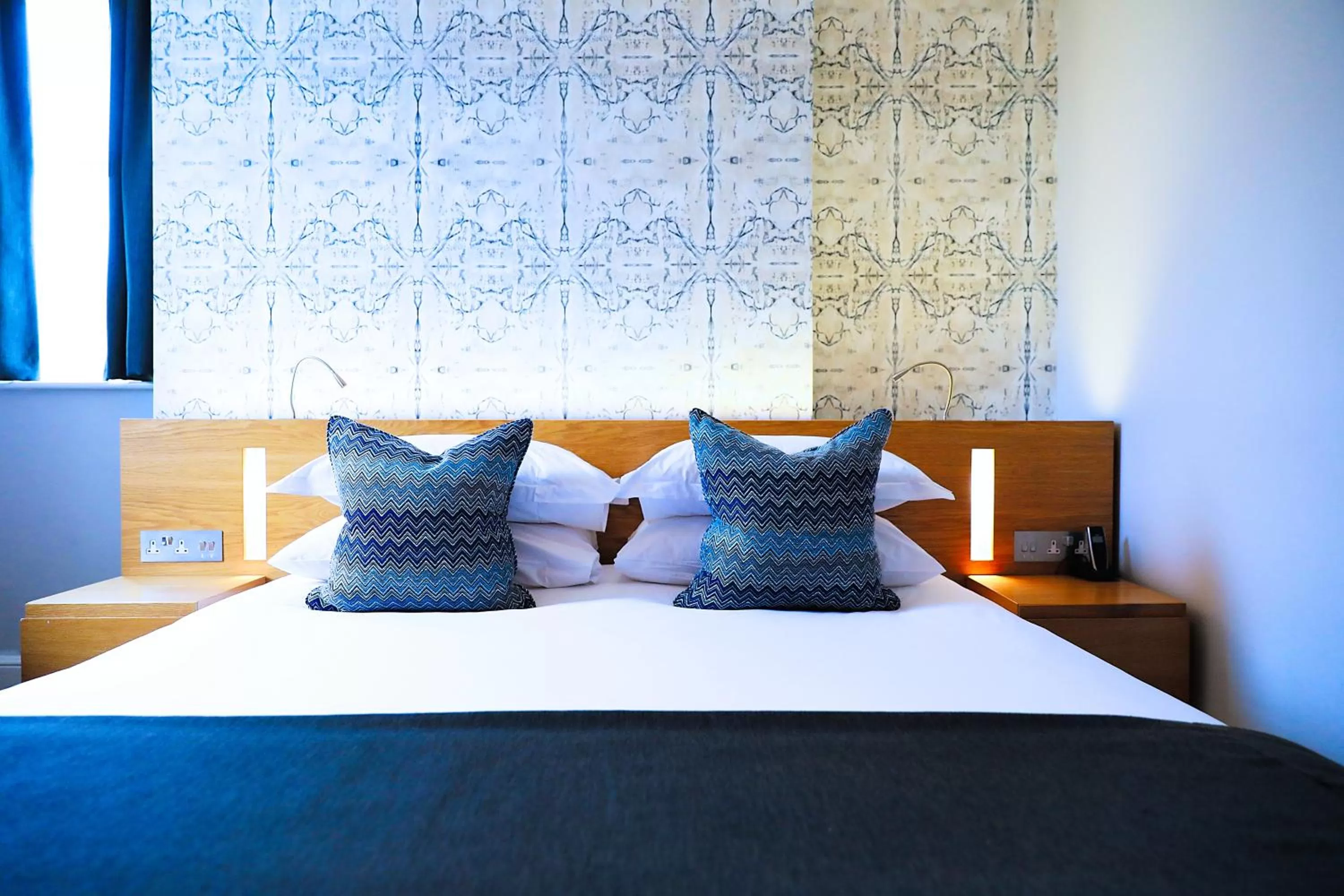 Bedroom, Bed in Malmaison Cheltenham