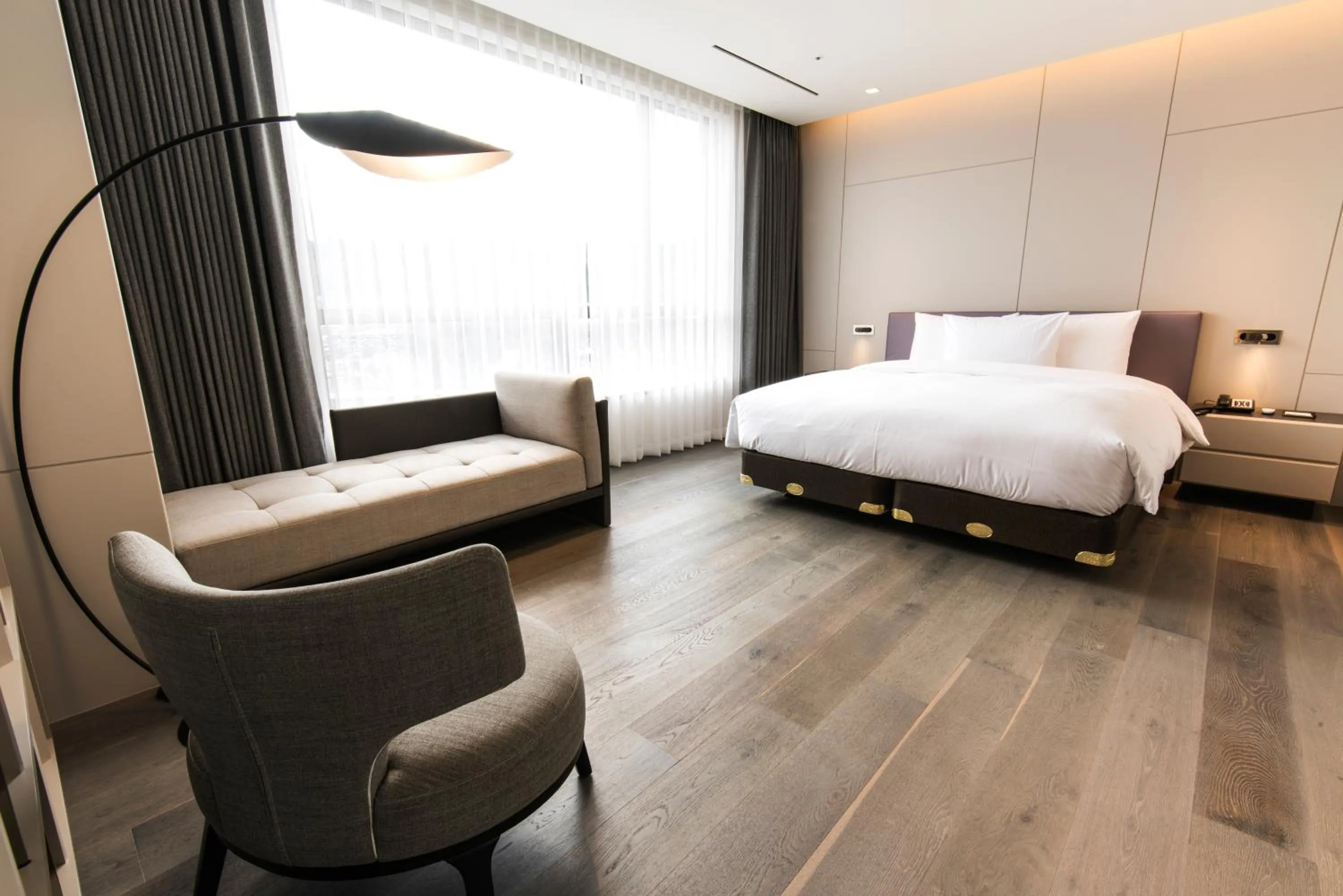 Bedroom, Bed in Hotel Nanta Jeju