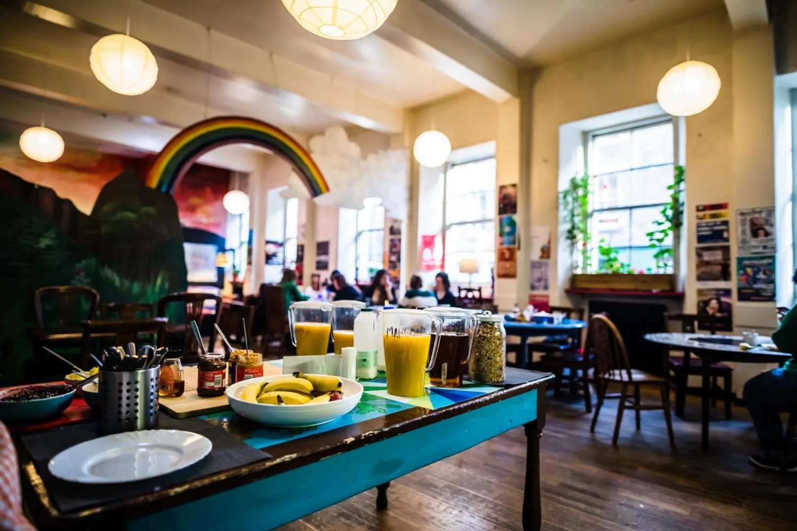 Continental breakfast in High Street Hostel - Over 18s Only, Backpackers Atmosphere