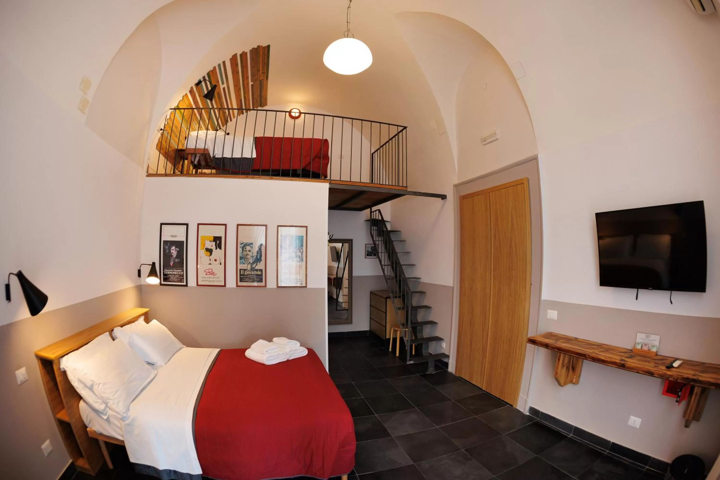 Bedroom, Bed in The Bellini House by House In Naples