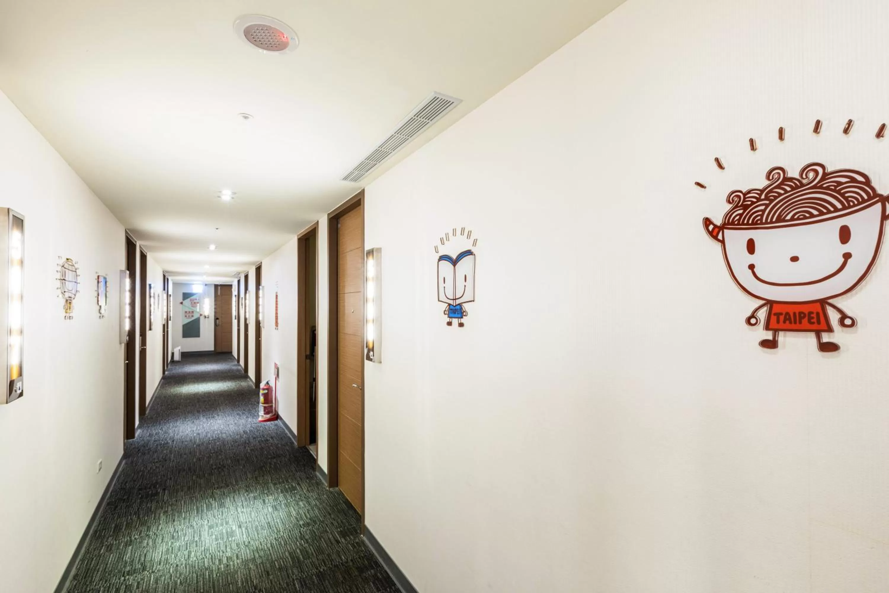 On site in CU Hotel Taipei