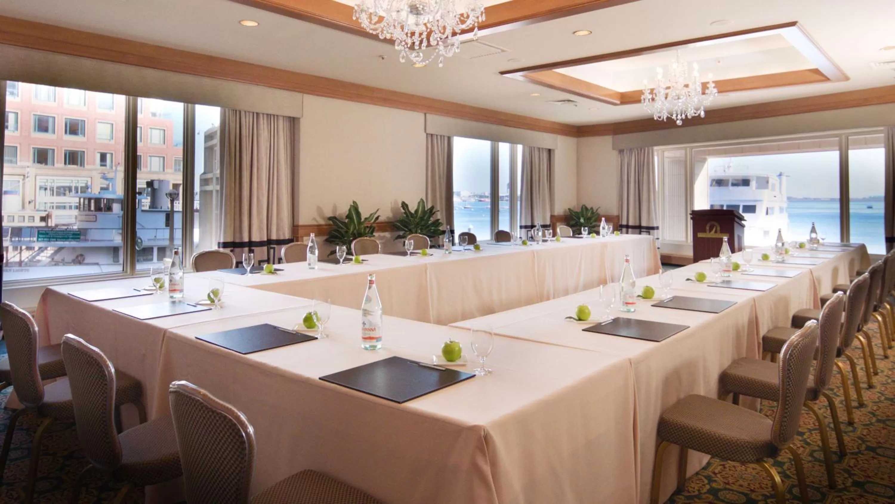 Business facilities in Boston Harbor Hotel