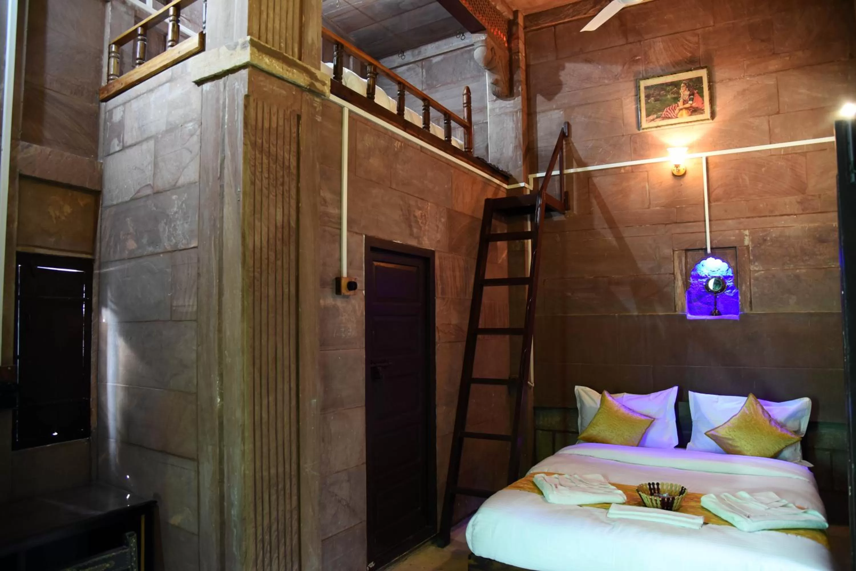 Bed in The Thikana Heritage