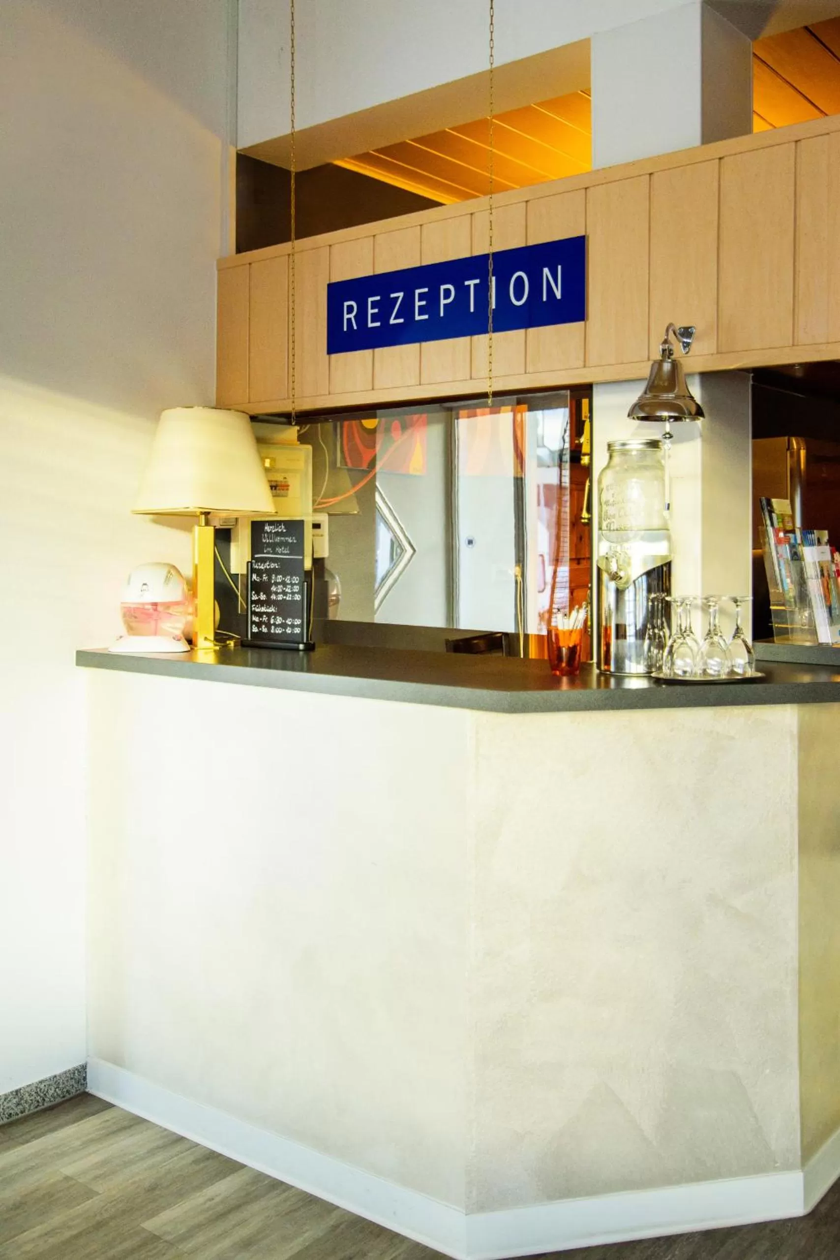 Lobby or reception in Hotel Bohn