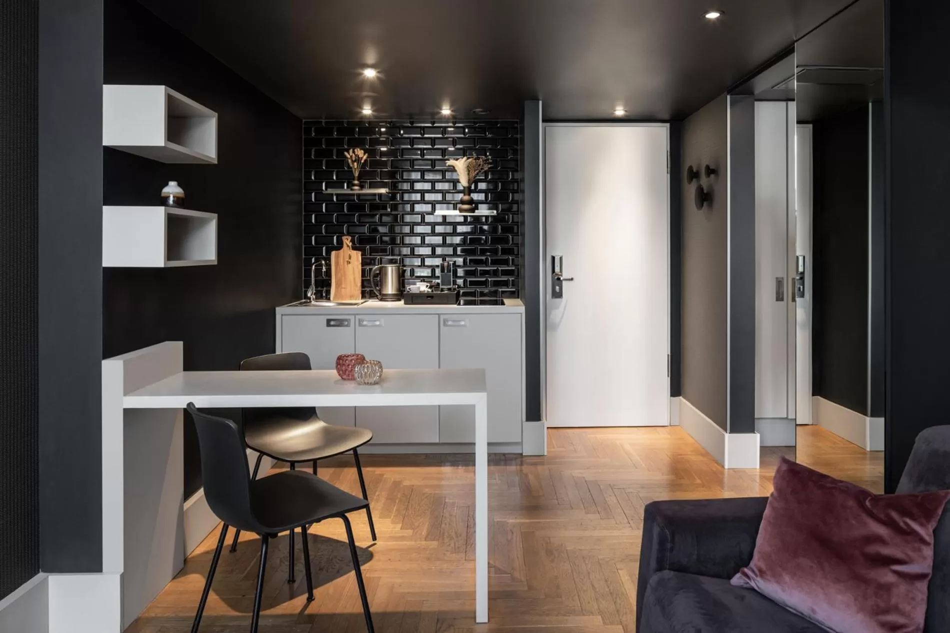 Seating area in Hotel AMANO Rooms & Apartments