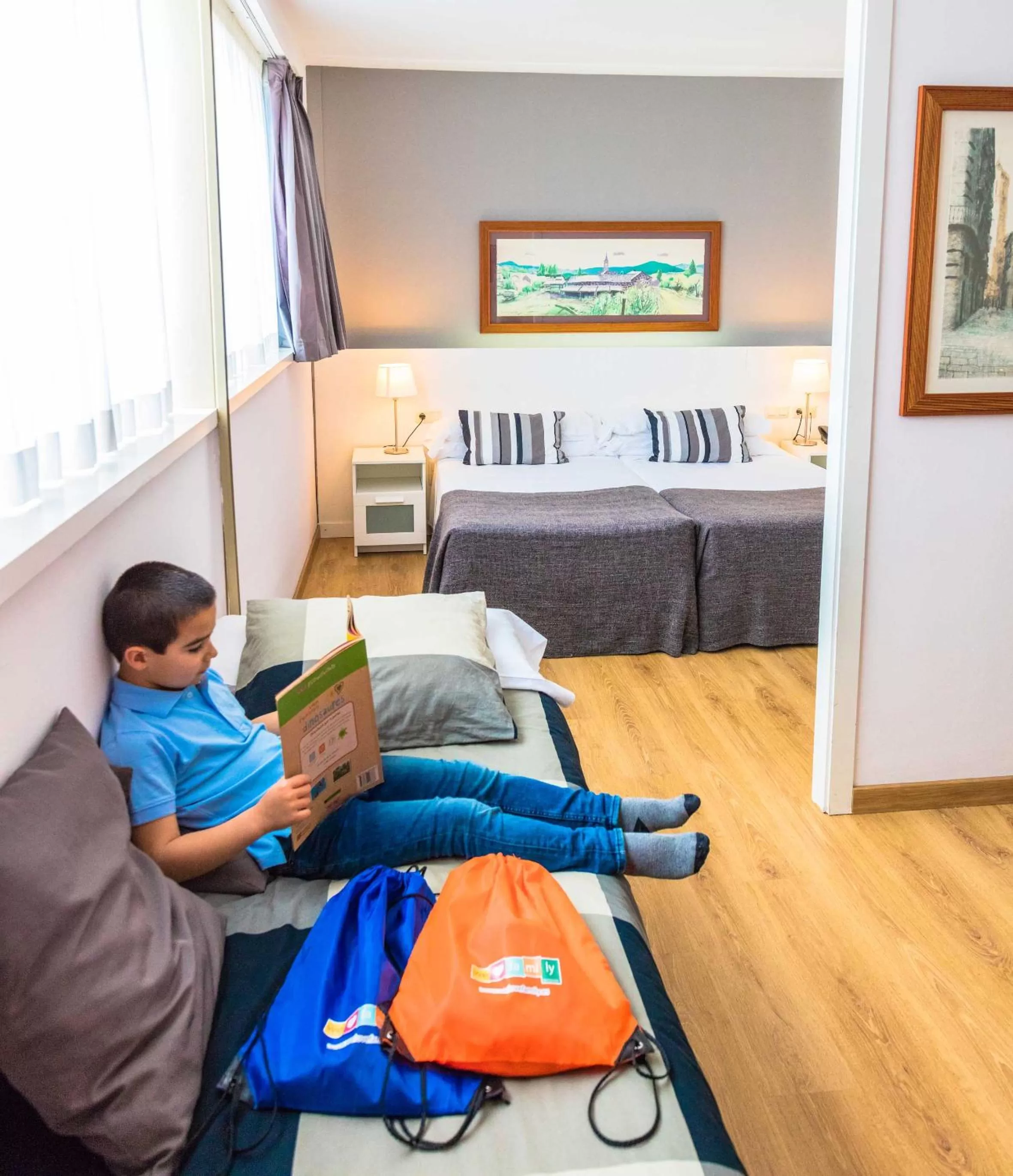 Bedroom, Bed in Aparthotel Atenea Barcelona