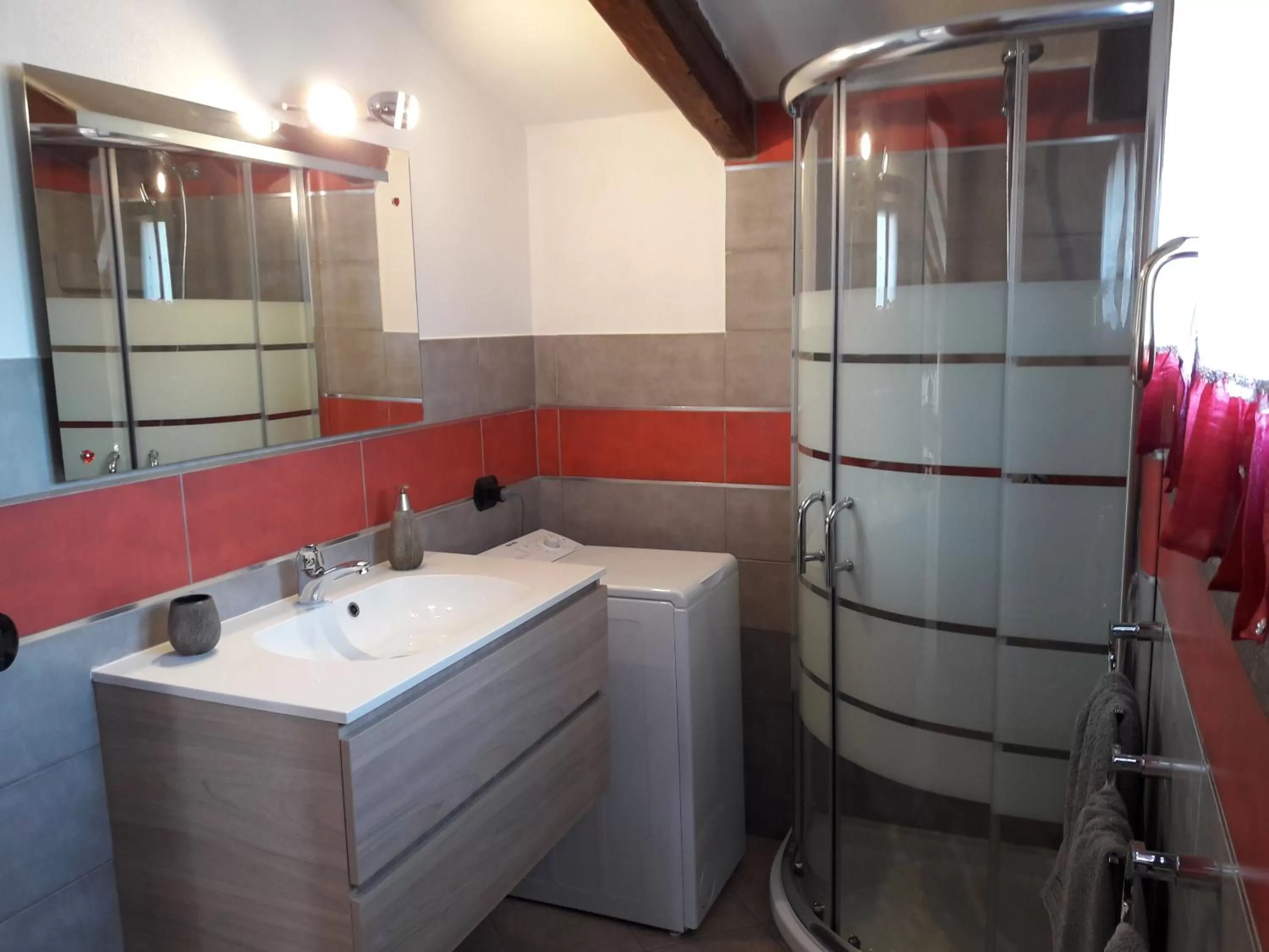 Shower in La Fortezza casa vacanze & appartament