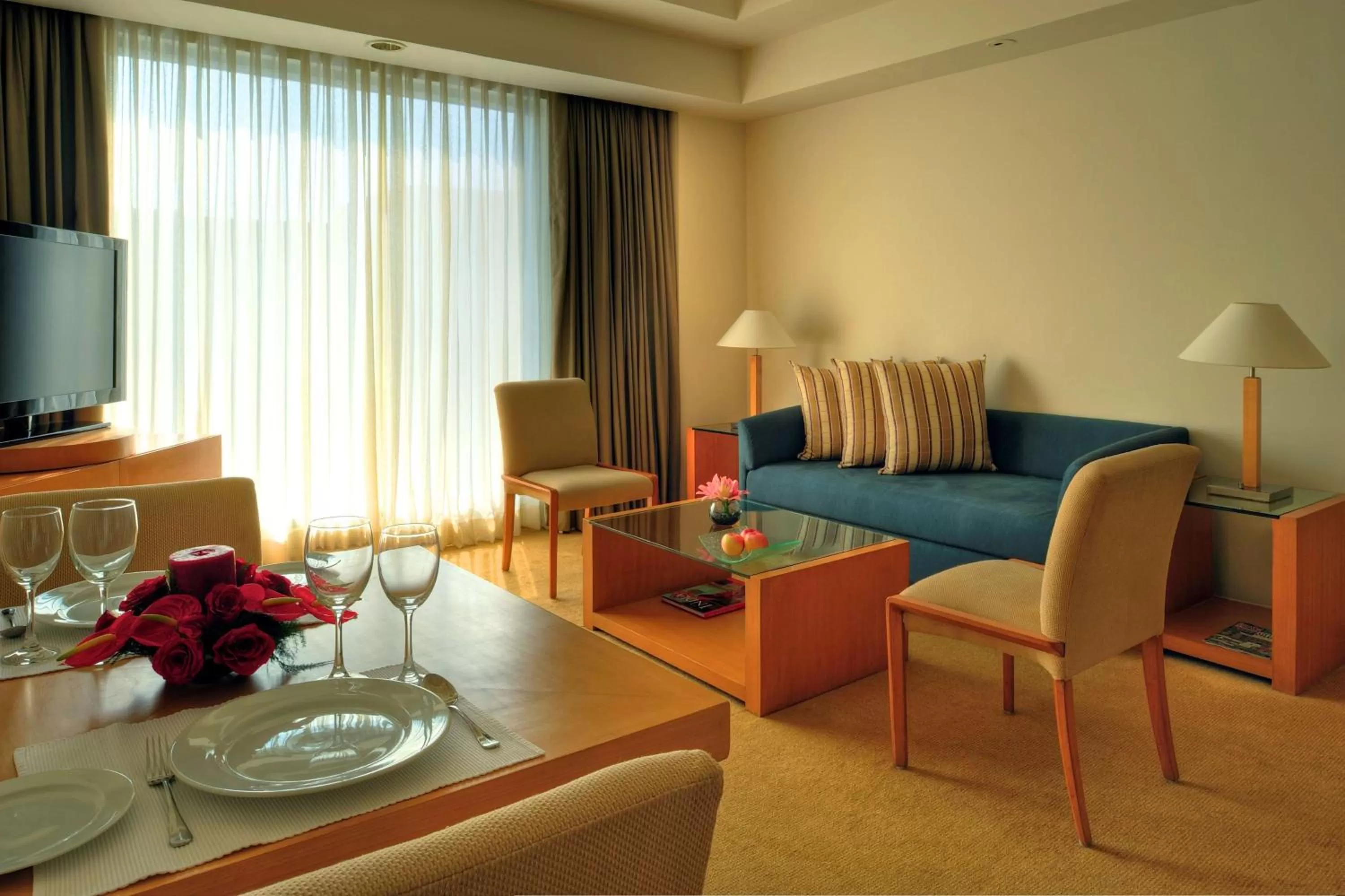 Photo of the whole room in Grand Hyatt Mumbai Hotel and Residences