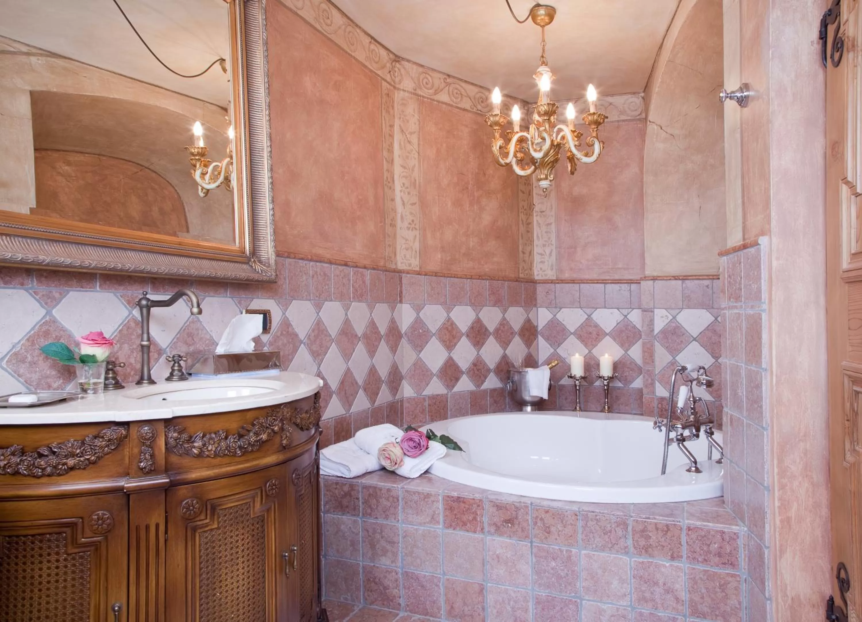 Bathroom in Schloss Matzen