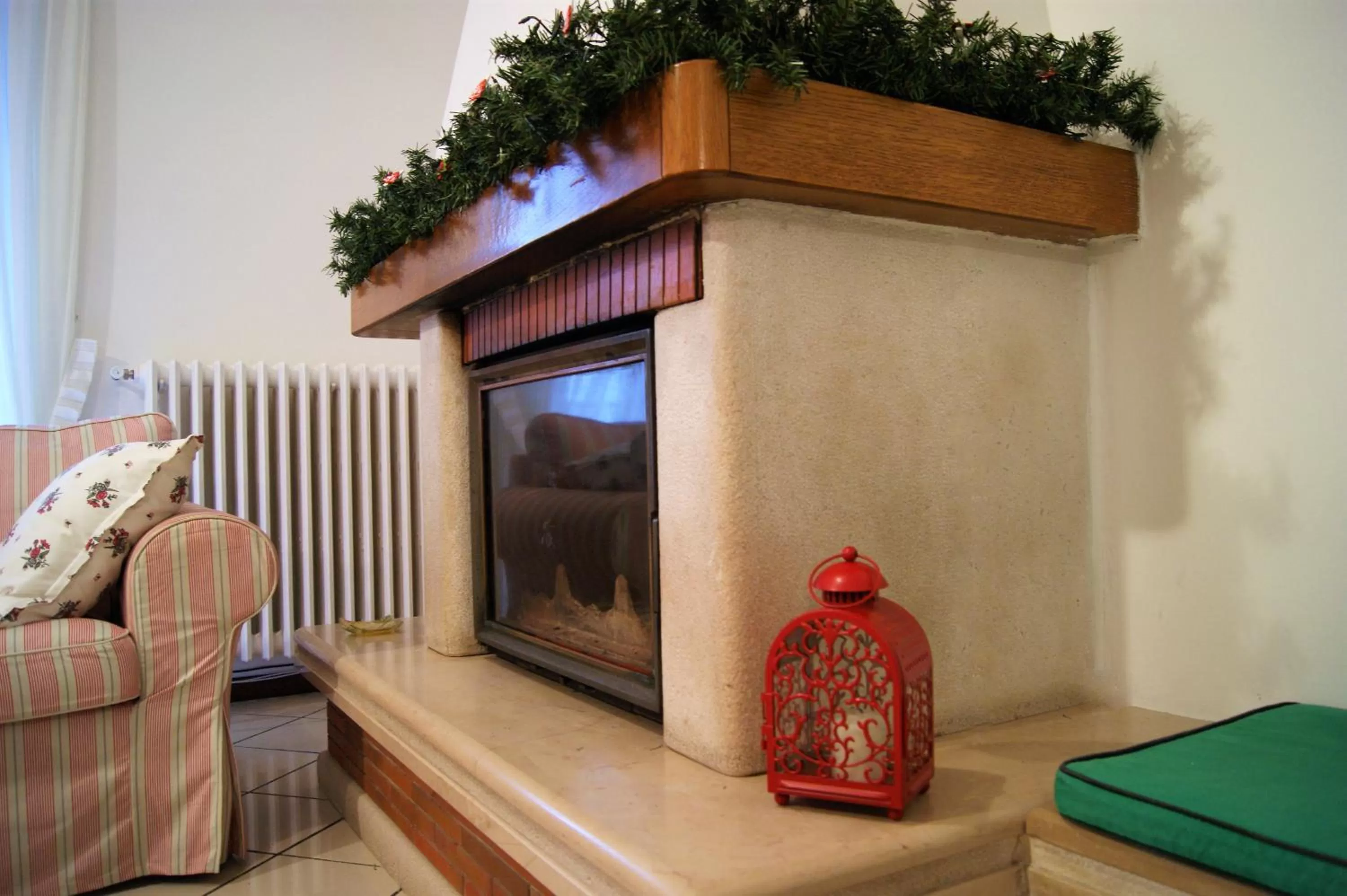 Living room in B&B Ponte Rio
