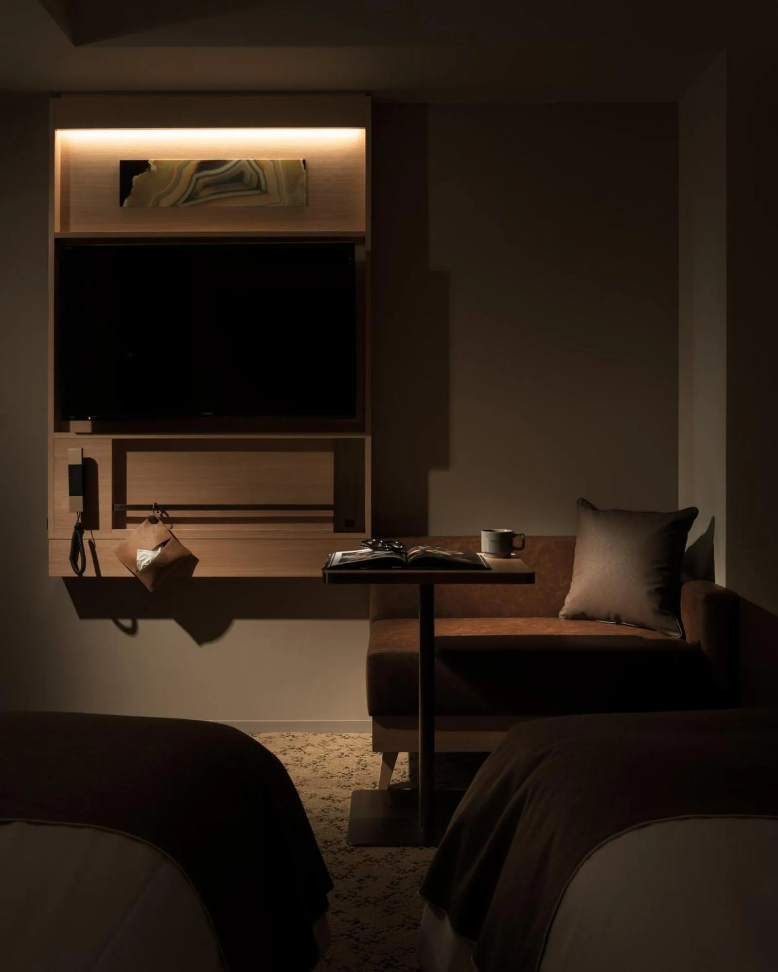 Photo of the whole room, Bed in Nest Hotel Tokyo Hanzomon
