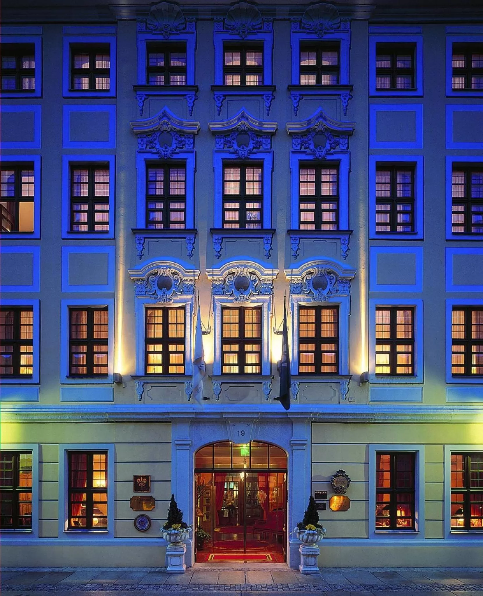 Facade/entrance in Romantik Hotel Bülow Residenz