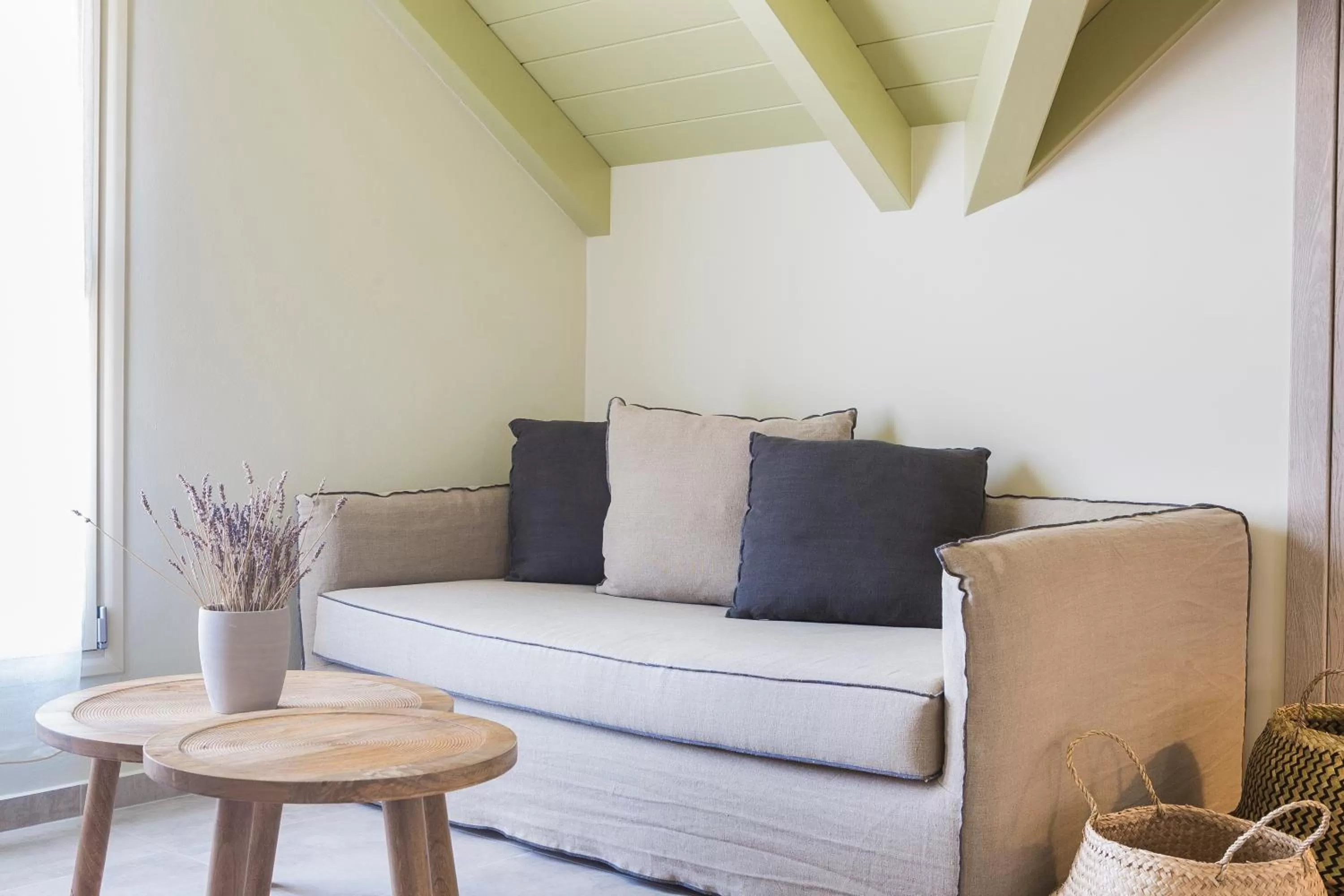 Seating area in Argostoli Marina Suites