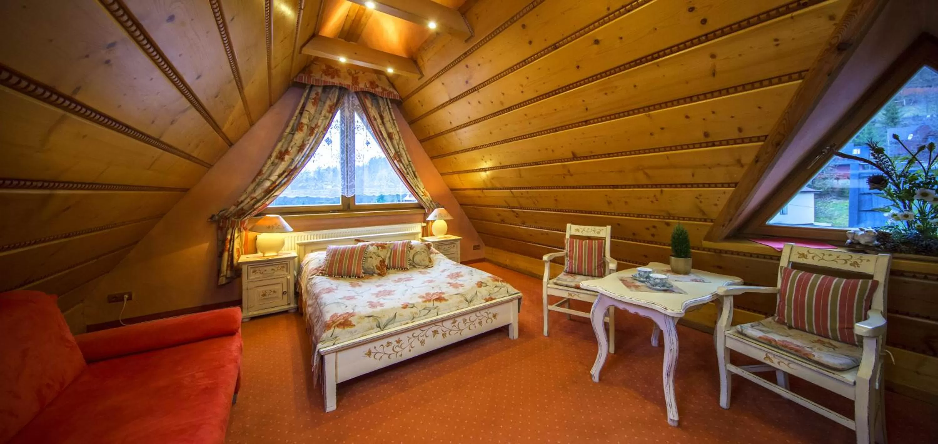 TV and multimedia, Bed in Leśny Dworek Zakopane