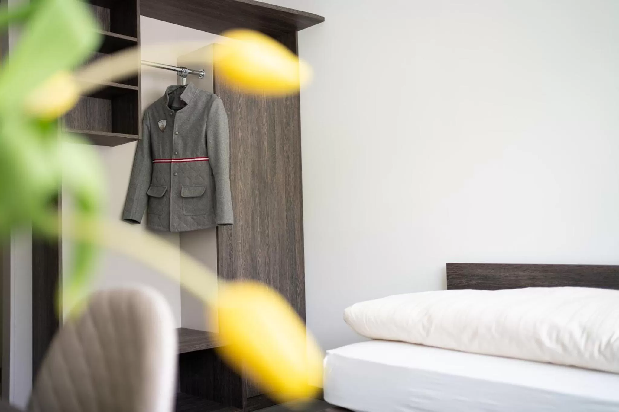 Decorative detail, Bed in eee Hotel Liezen