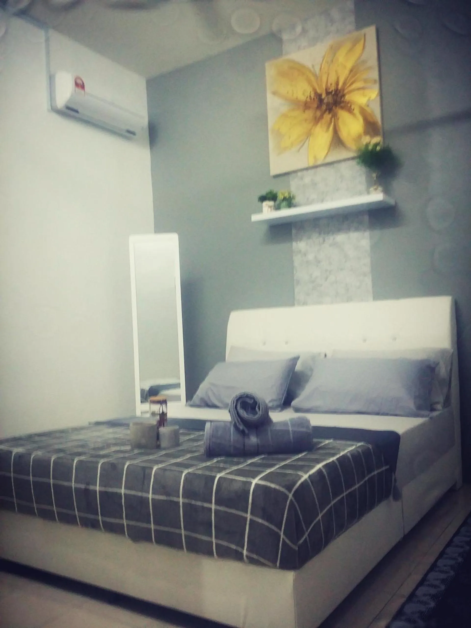 Bed in Fahaz Lumut Homestay