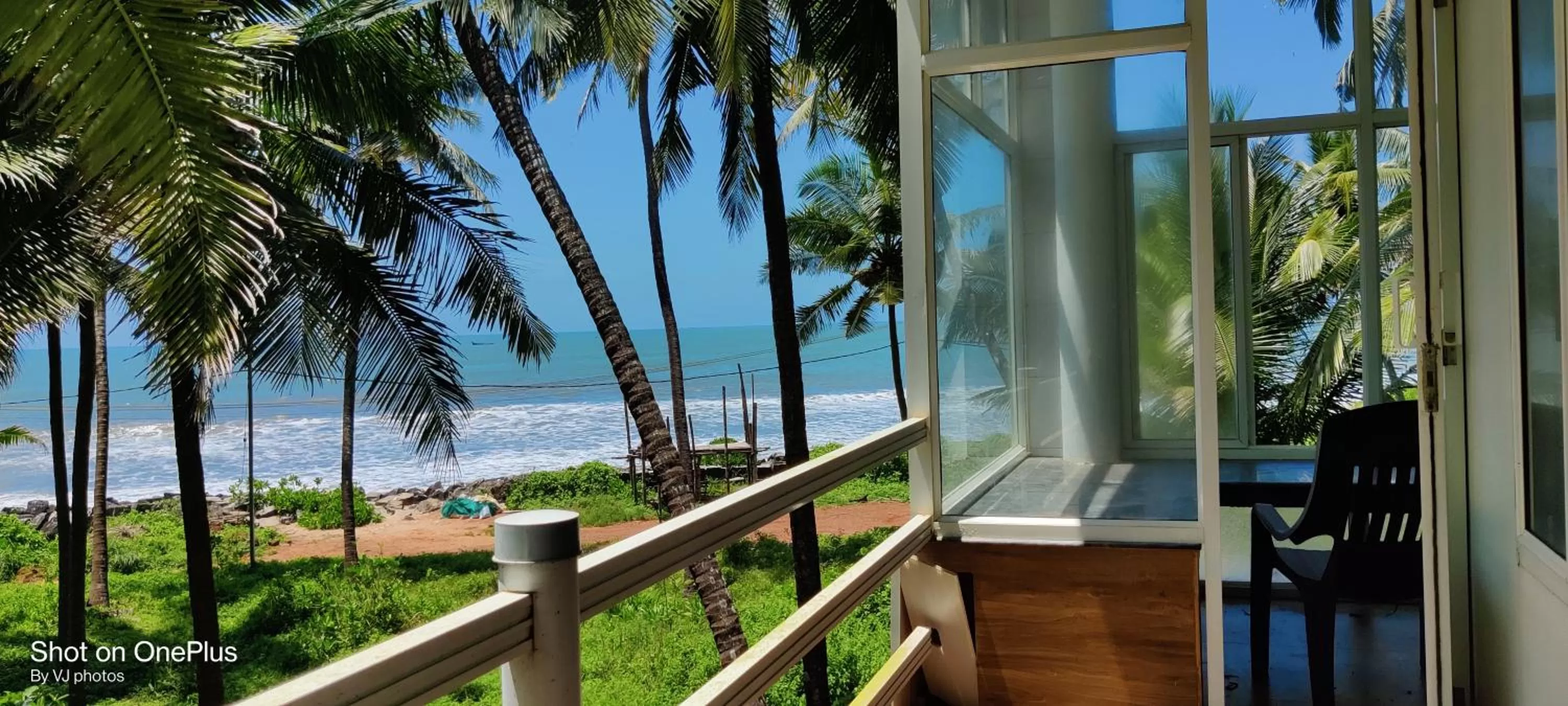 Balcony/Terrace in White Shell Beach House