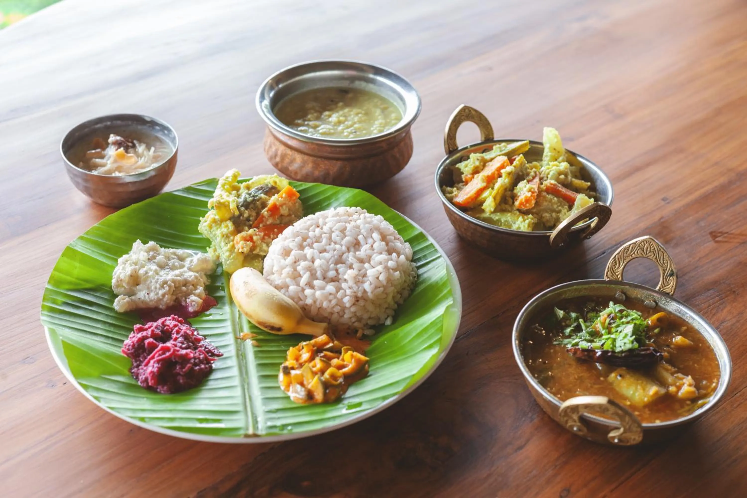 Food in AMARA AYURVEDA RETREAT- Overlooking Evergreen Western Ghats an ecologically sustainable living space in Kovalam