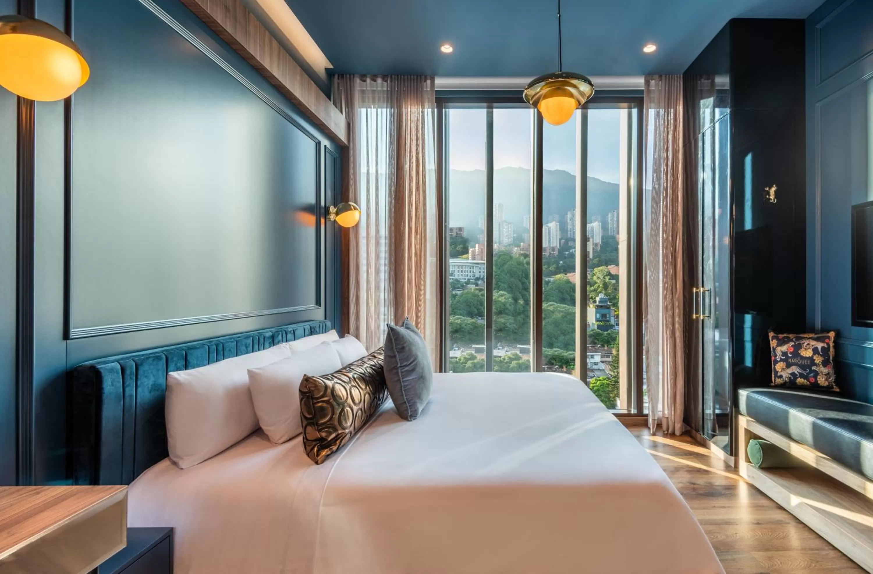 Photo of the whole room, Bed in Hotel Marquee Medellín