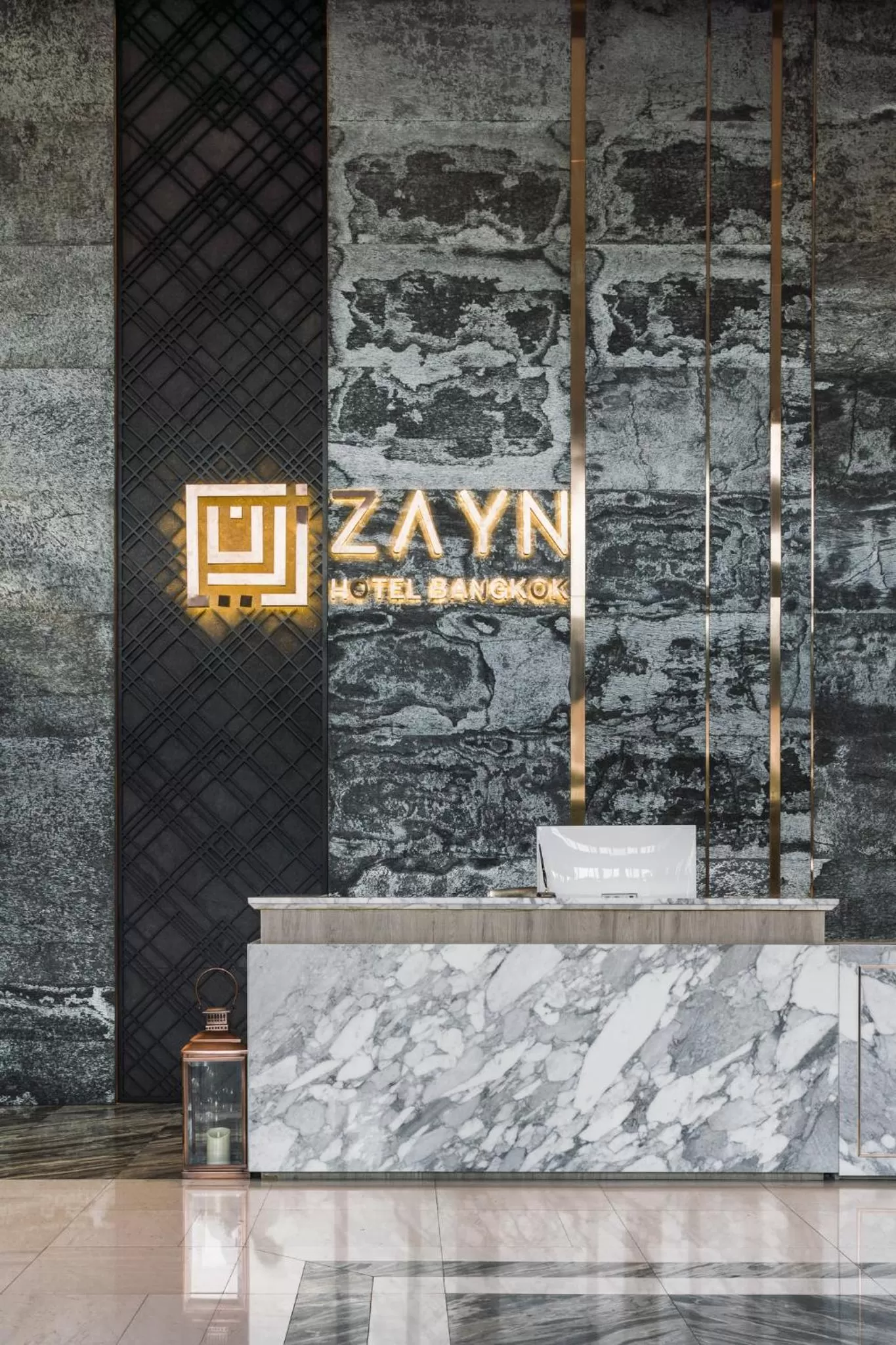 Lobby or reception in Zayn Hotel Bangkok - Airport Link Access