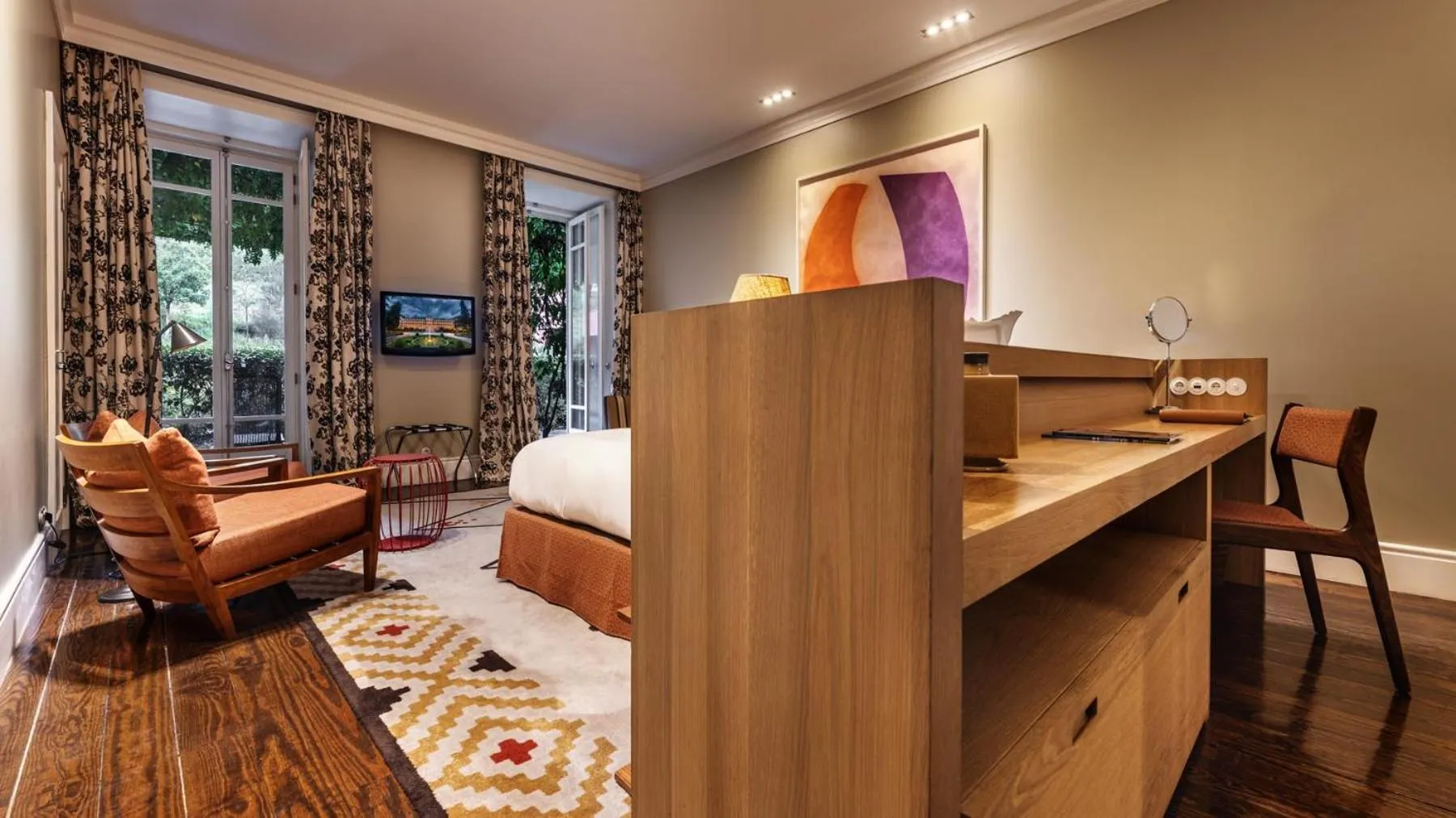 Garden in Vidago Palace