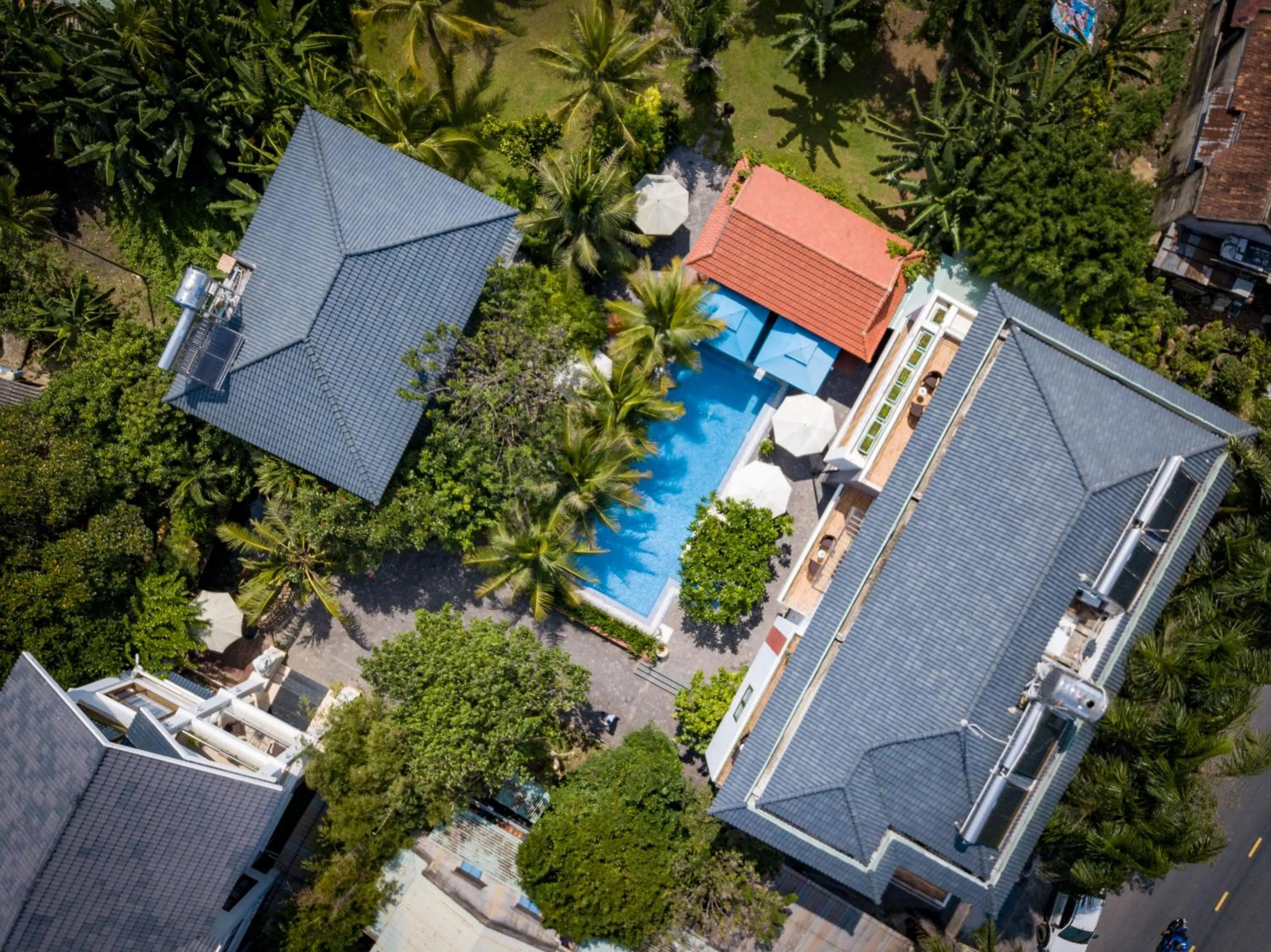 Bird's eye view in Hoi An Reverie Villas