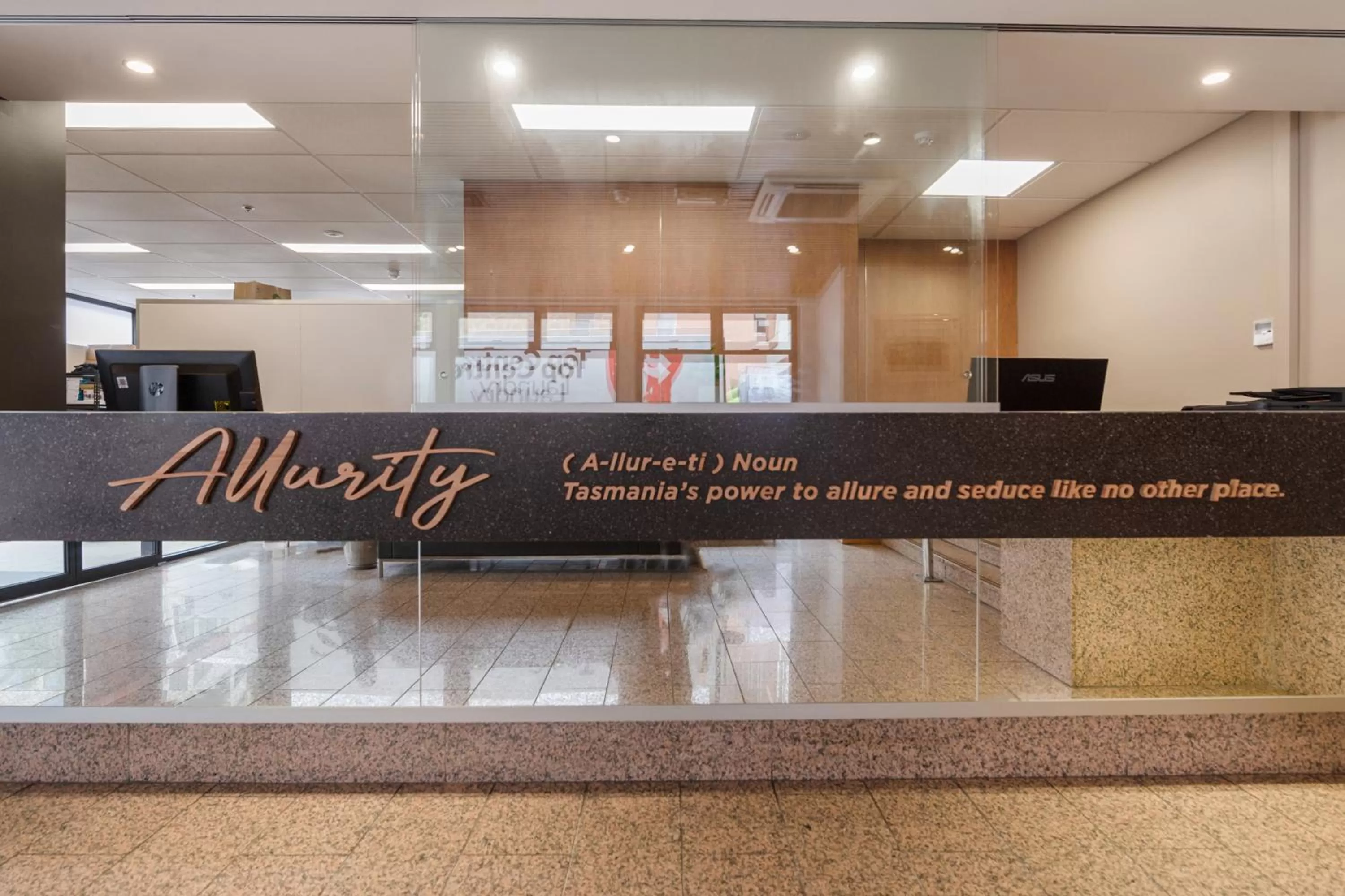 Lobby or reception in Allurity Hotel