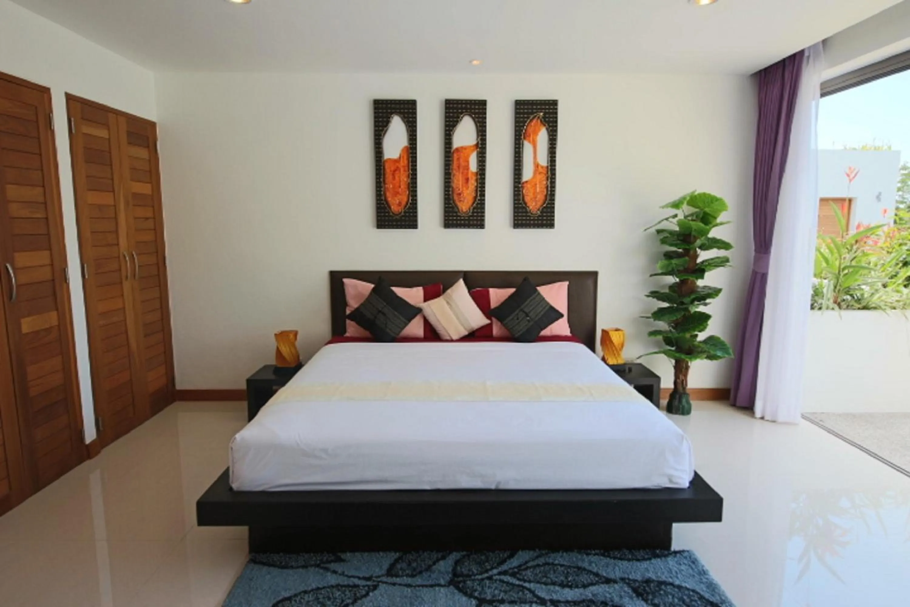 Bedroom, Bed in Tropical Sea View Residence