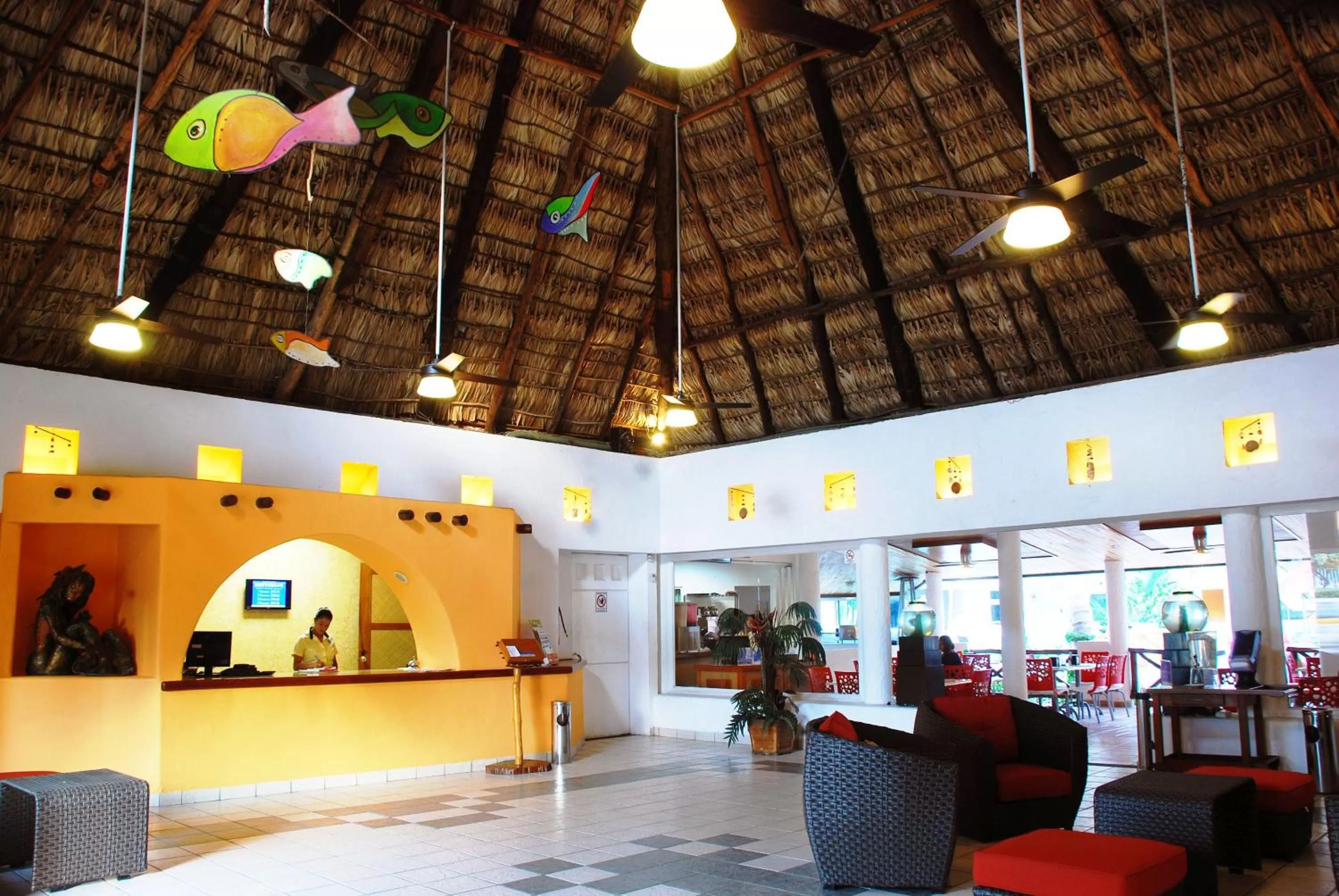 Lobby or reception in Hotel Palapa Palace