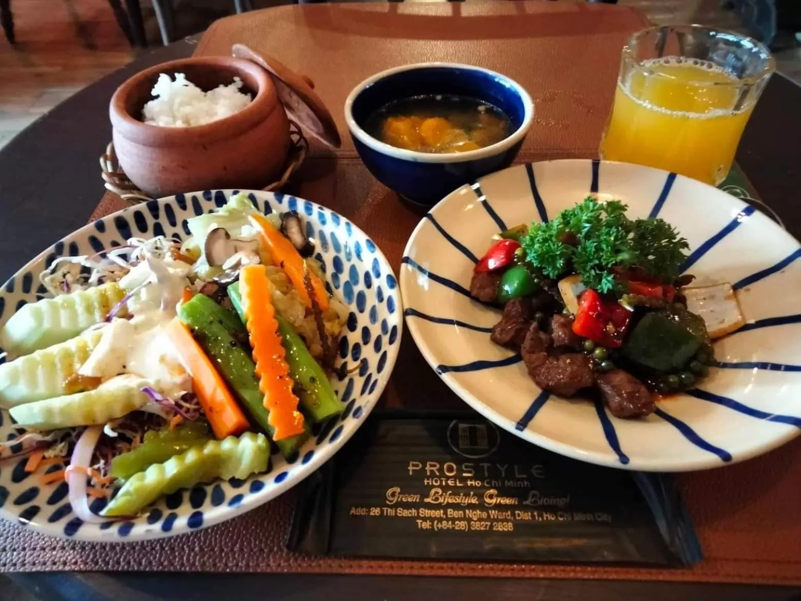 Restaurant/places to eat in Prostyle Hotel Ho Chi Minh プロスタイルホテルホーチミン