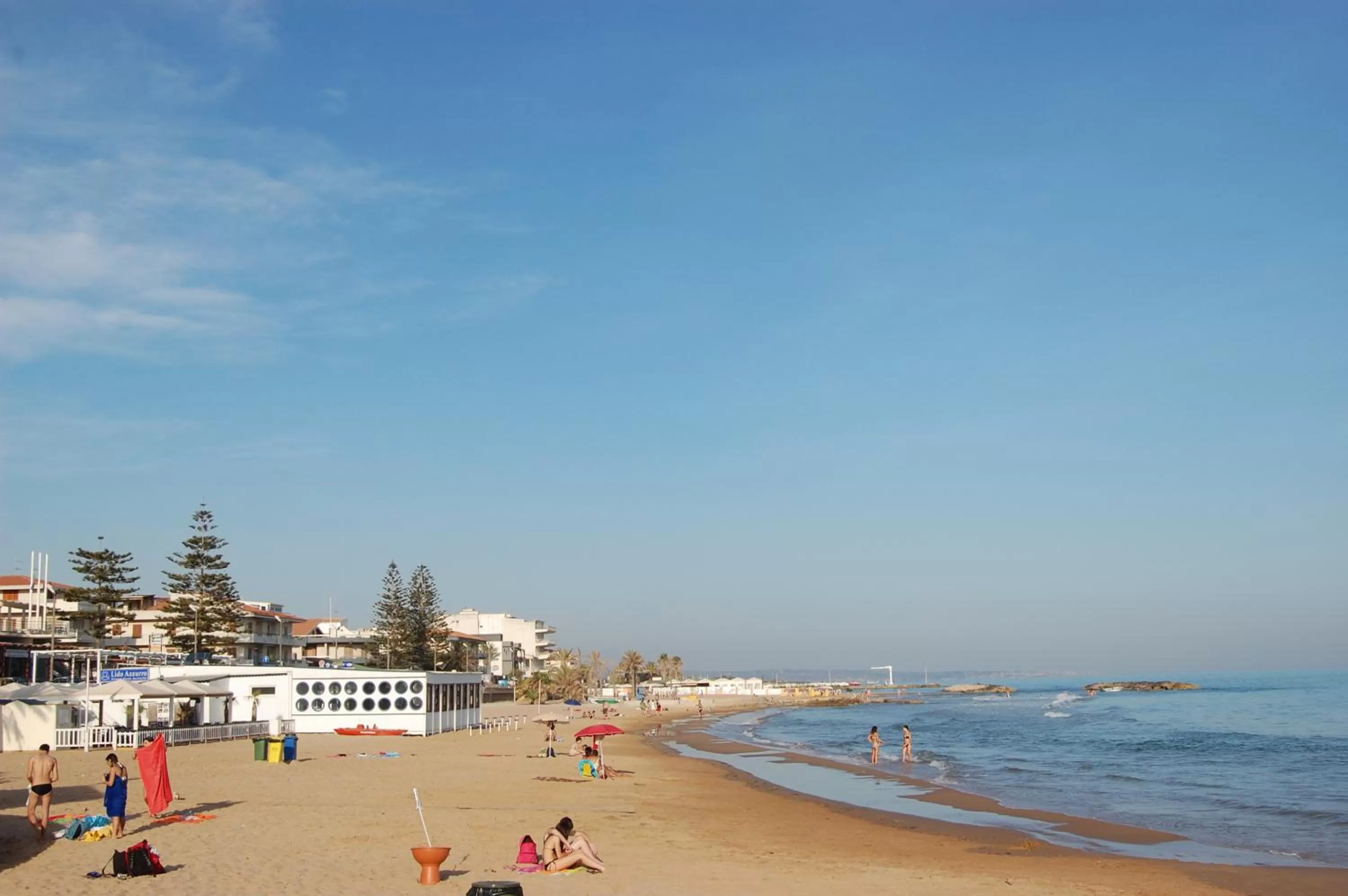 Beach in B&B Bianco E Blu